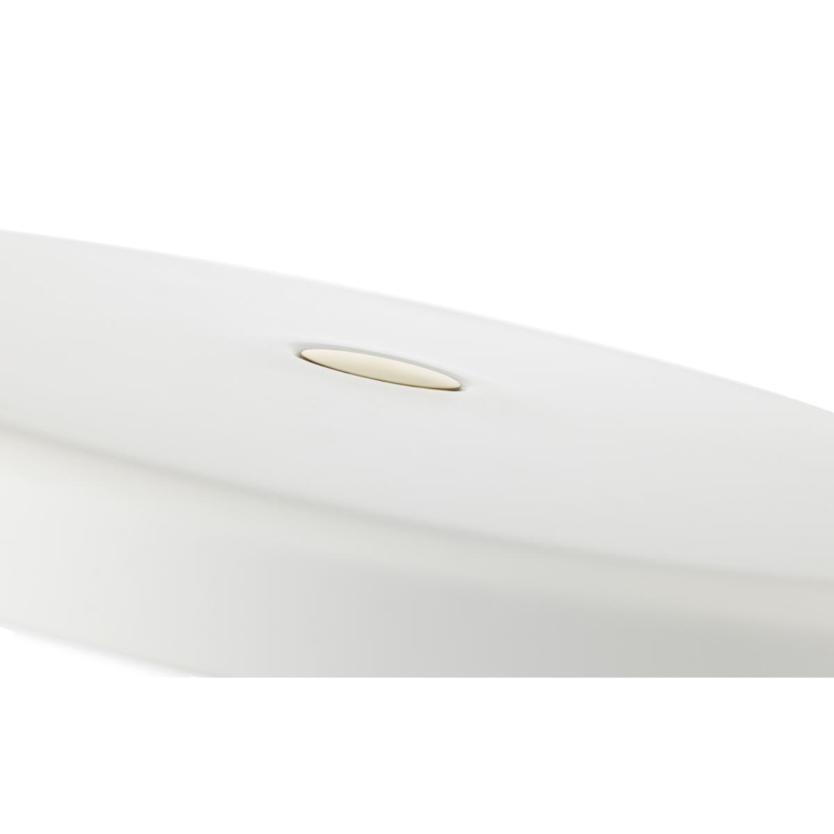 Eddy Table lamp - / With pivot - Marble & stamped steel by Normann Copenhagen White – image 9