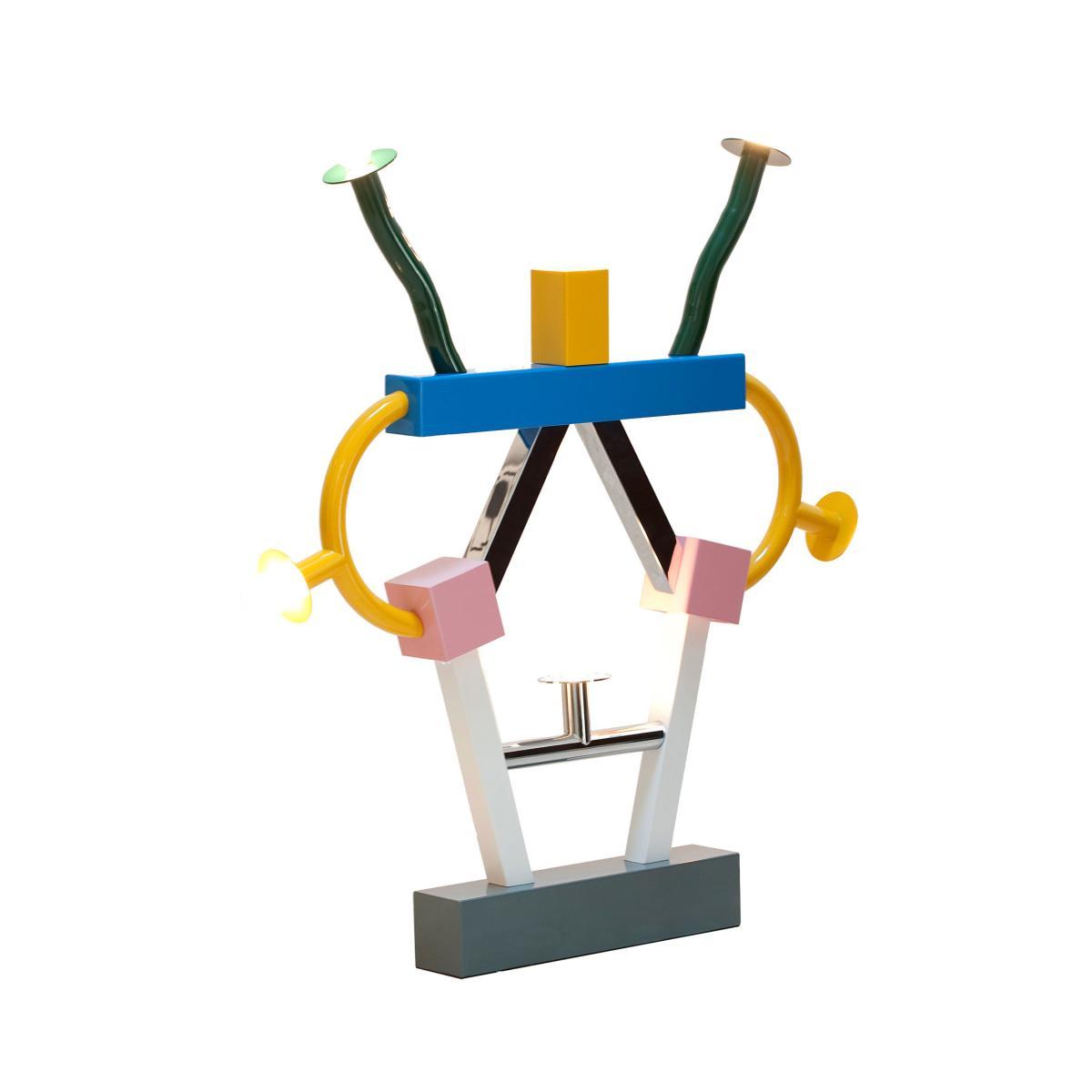 Ashoka Table lamp - / By Ettore Sottsass / 1981 - L 74 x H 85 cm by Memphis Milano Multicoloured – image 2