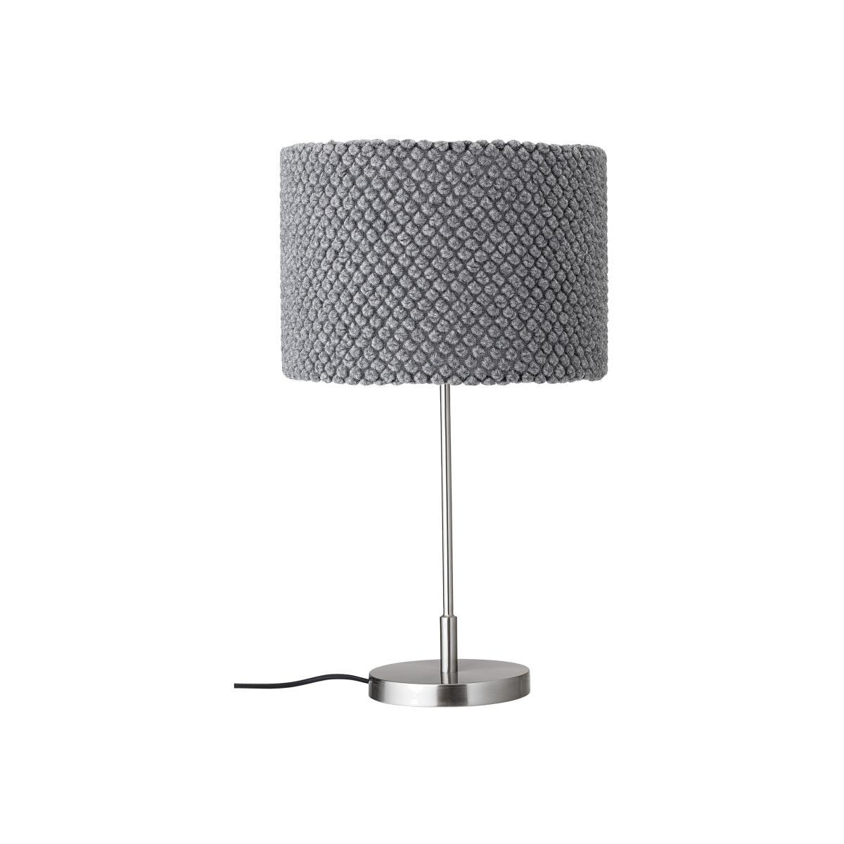 Table lamp - / Knitting - H 62 cm by Bloomingville Grey – image 1