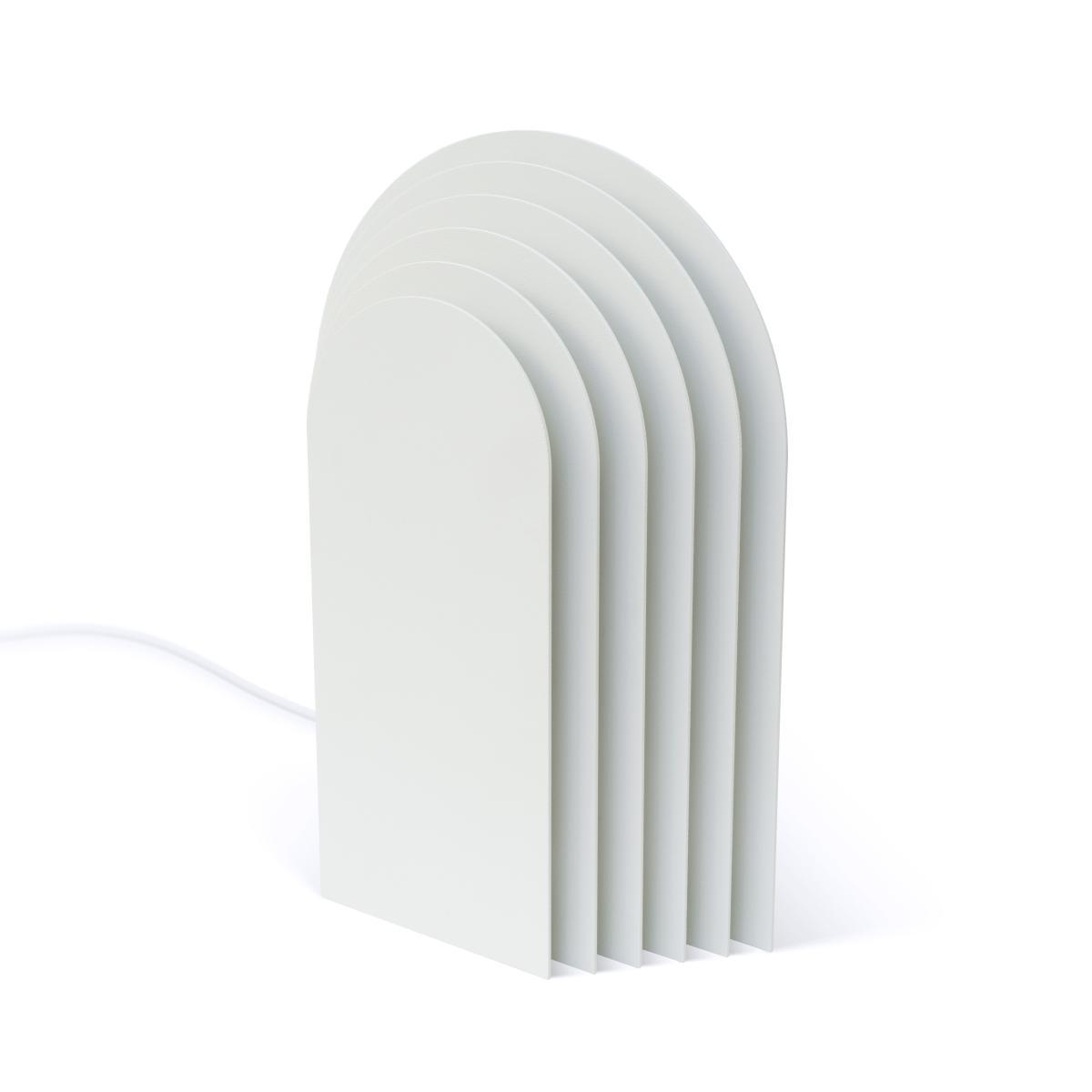 Cemi LED Table lamp - / Steel by Presse citron Beige – image 3
