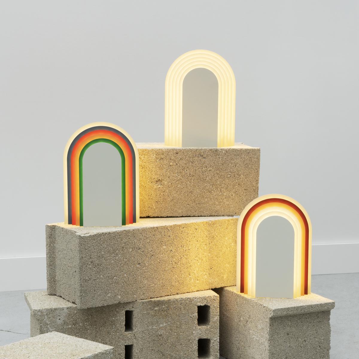 Cemi LED Table lamp - / Steel by Presse citron Beige – image 8