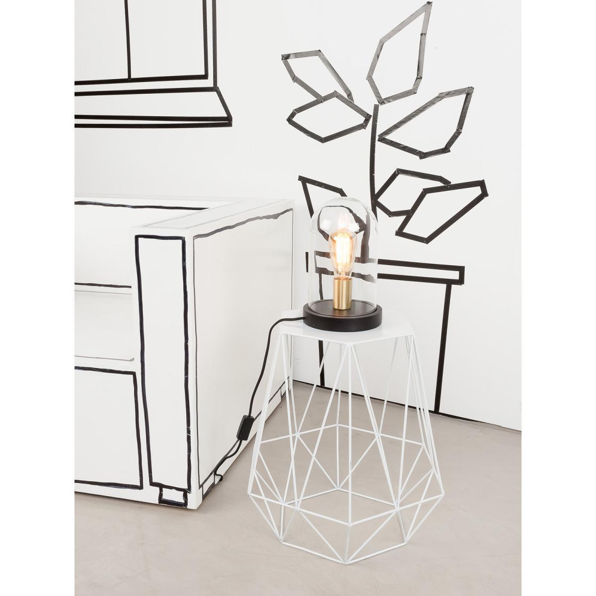 Seattle Table lamp - / H 29,5 cm by It's about Romi Black/Transparent – image 3
