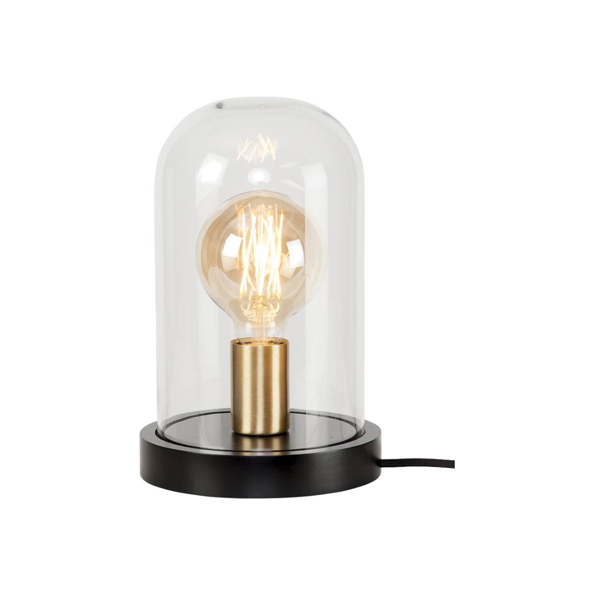 Seattle Table lamp - / H 29,5 cm by It's about Romi Black/Transparent – image 1