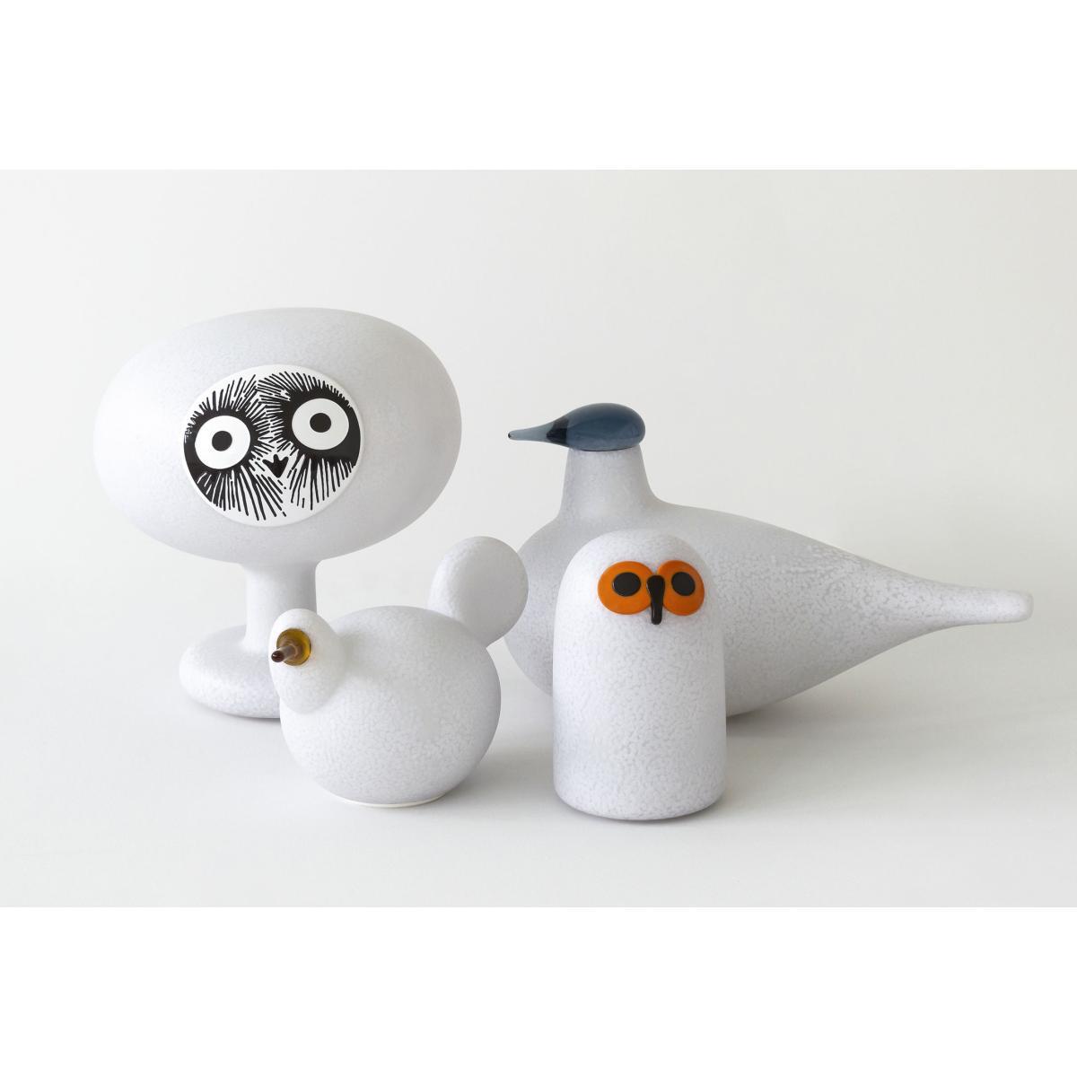 Linnut Siiri LED Wireless lamp - / Glass-effect plastic by Magis White – image 3