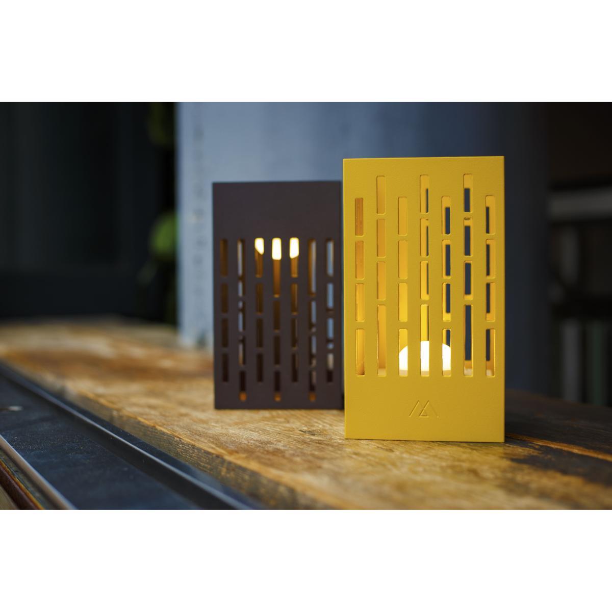 La Lampe Pose 04 Solar lamp - / LED - Wireless by Maiori Yellow – image 3