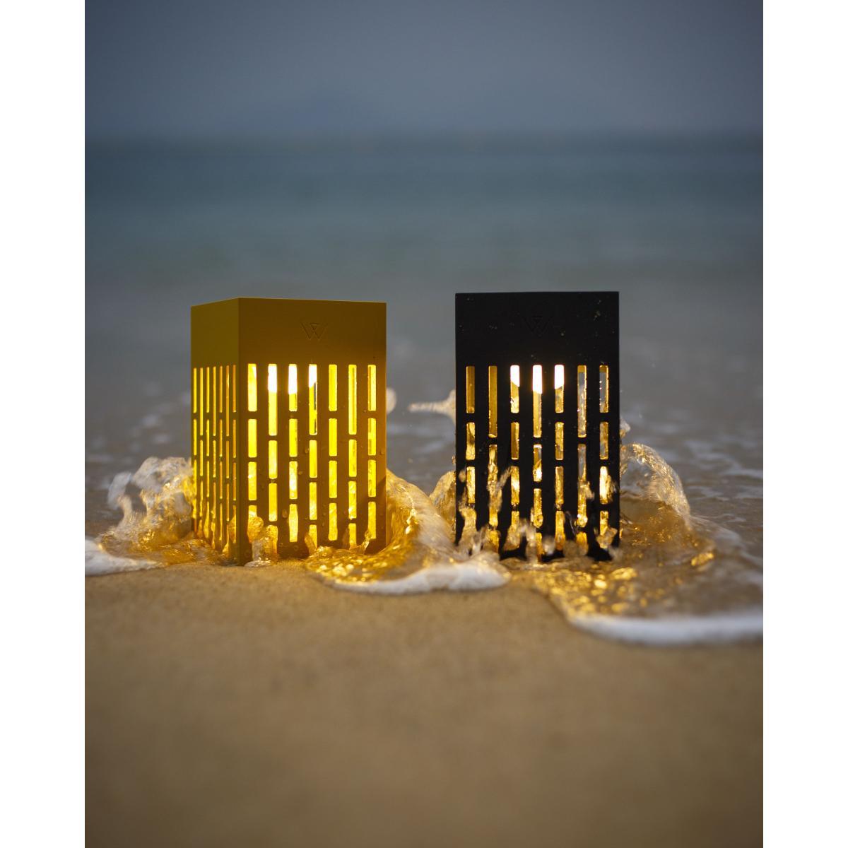 La Lampe Pose 04 Solar lamp - / LED - Wireless by Maiori Yellow – image 4