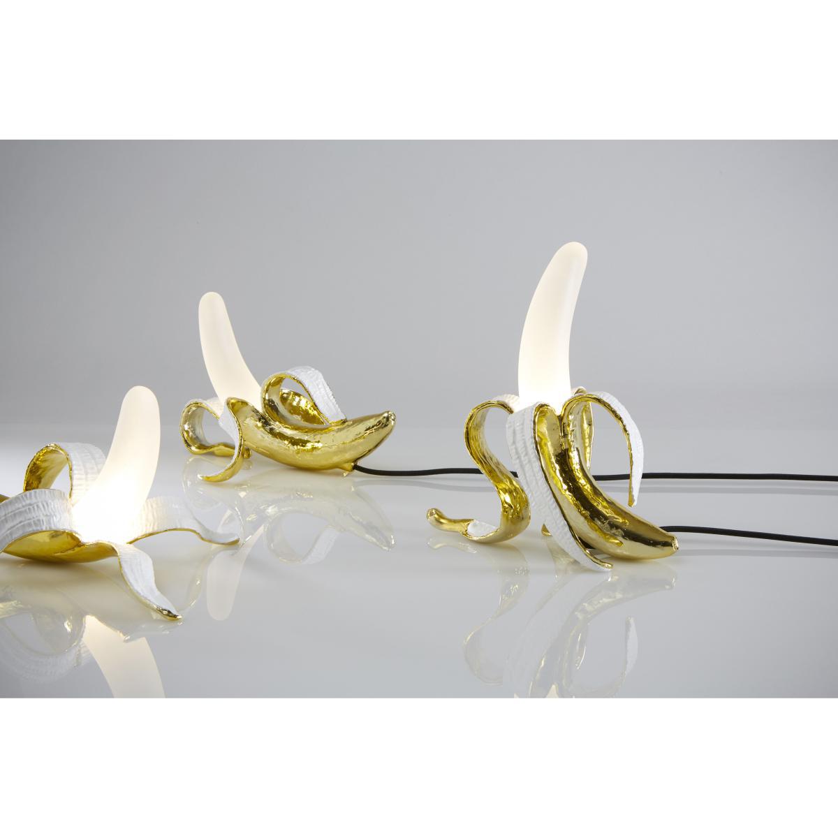 Banana Dewey Table lamp - / Resin & glass by Seletti Gold – image 6