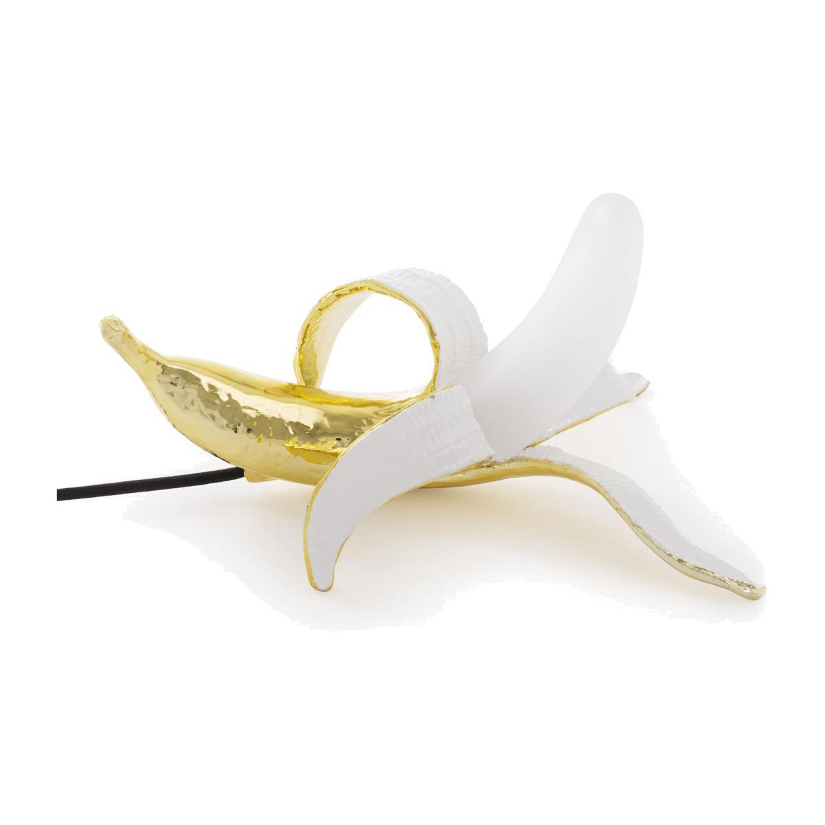 Banana Dewey Table lamp - / Resin & glass by Seletti Gold – image 1