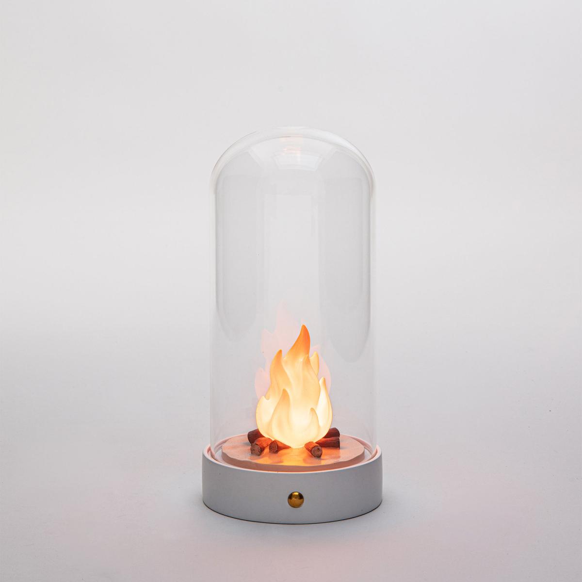 My Little Bonfire Table lamp glass multicoloured / LED - Ø 11 x H 22 cm - Seletti – image 2