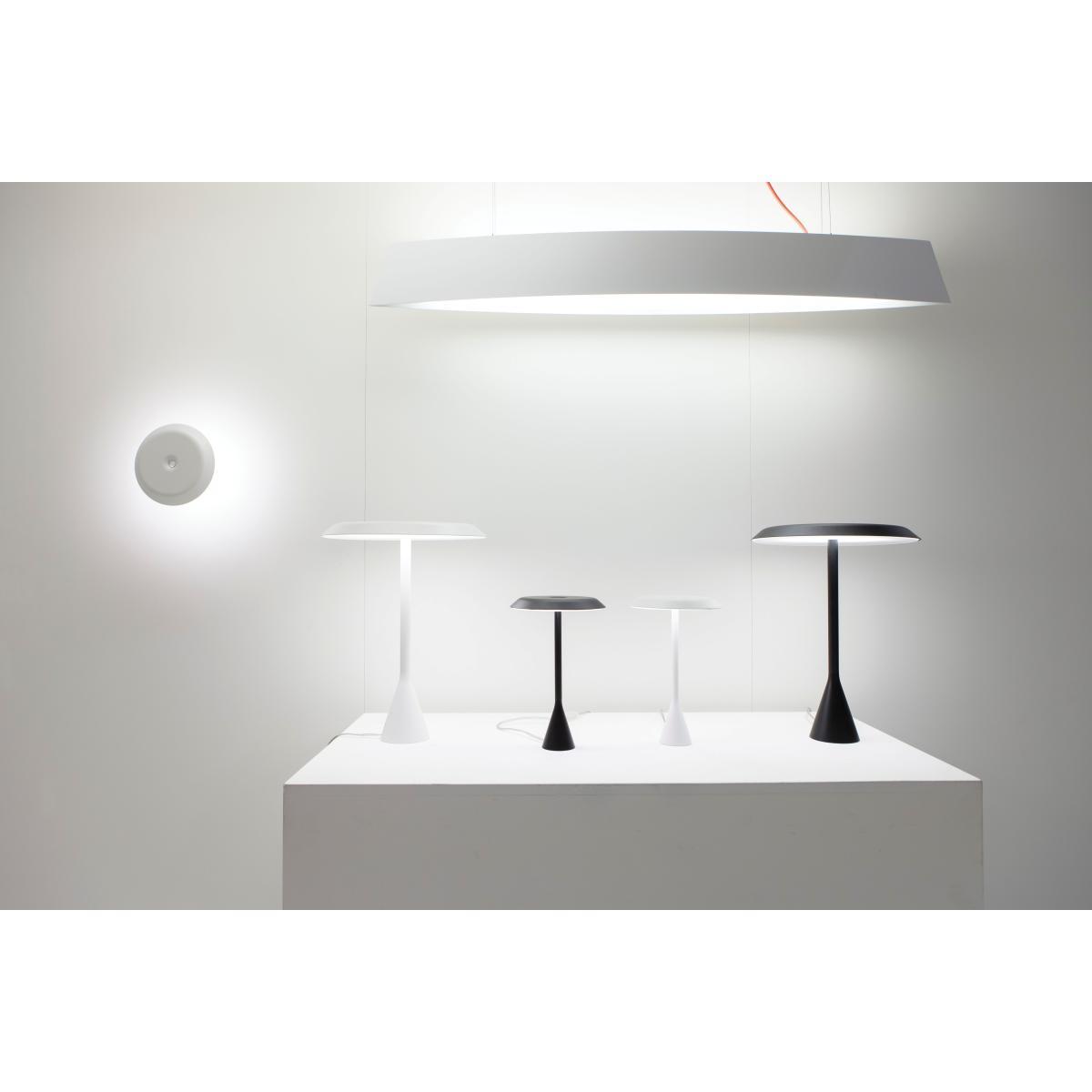 Panama Mini LED Table lamp - / Aluminium - H 30 cm by Nemo White – image 4