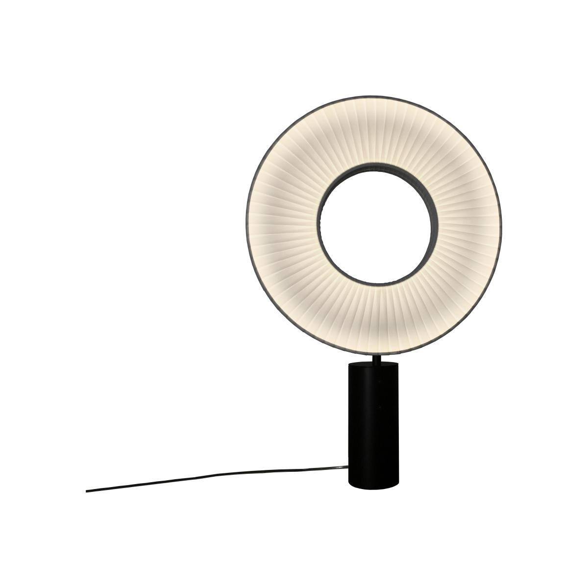 Iris Table lamp - LED / H 55 cm - Fabric & double-sided lighting by Dix Heures Dix White – image 1