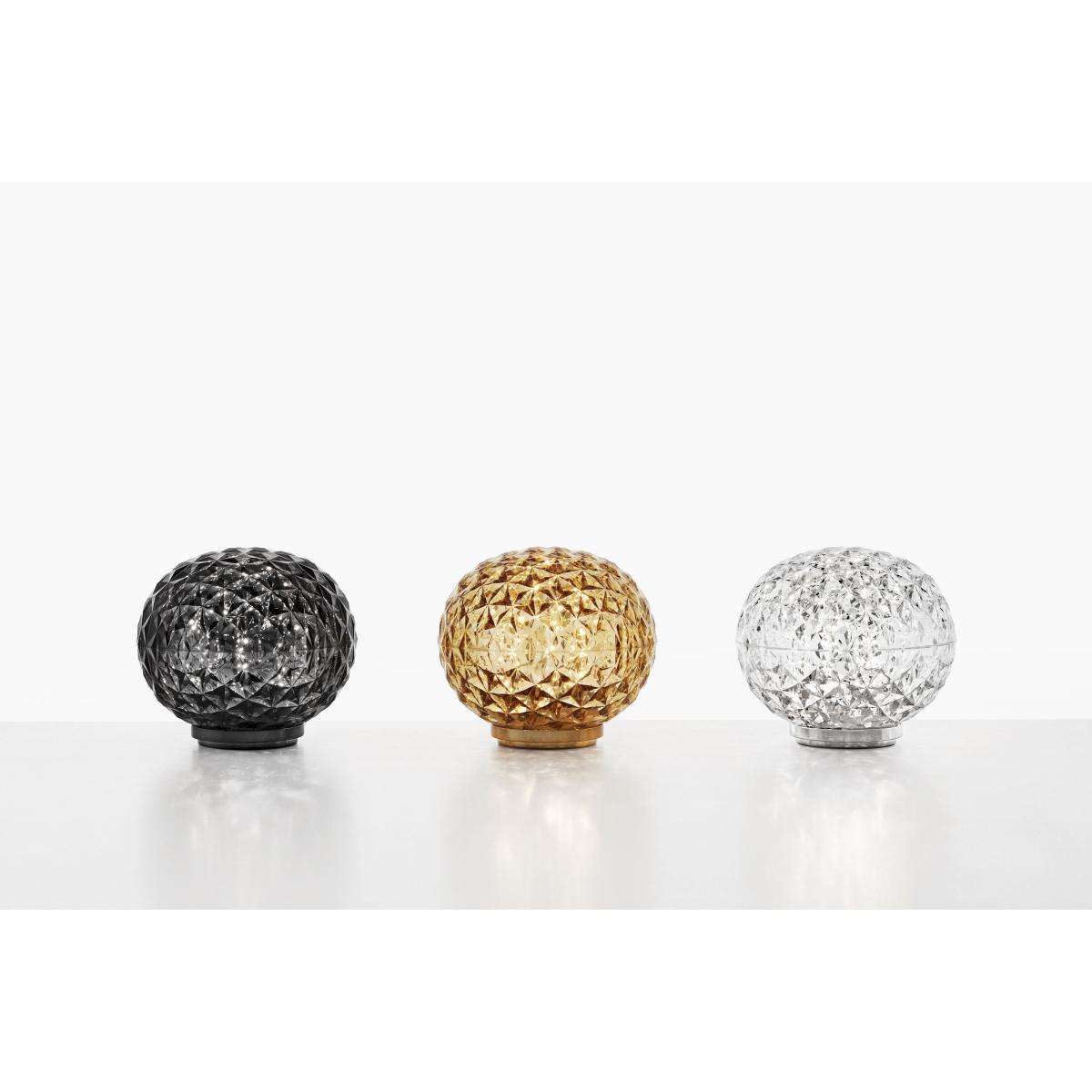 Mini Planet Wireless lamp - / LED - Ø 16 x H 14 cm / Dimmer by Kartell Transparent – image 5