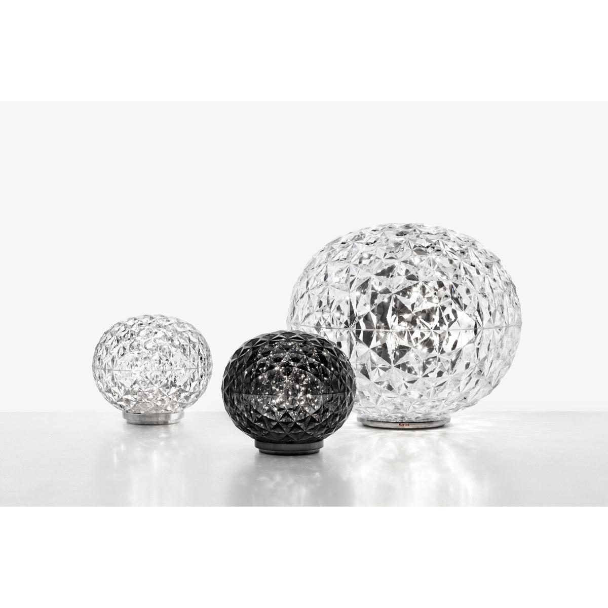 Mini Planet Wireless lamp - / LED - Ø 16 x H 14 cm / Dimmer by Kartell Transparent – image 6