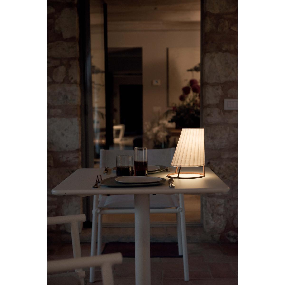 Cone LED Small Wireless lamp - / H 22 cm by Emu White – image 2