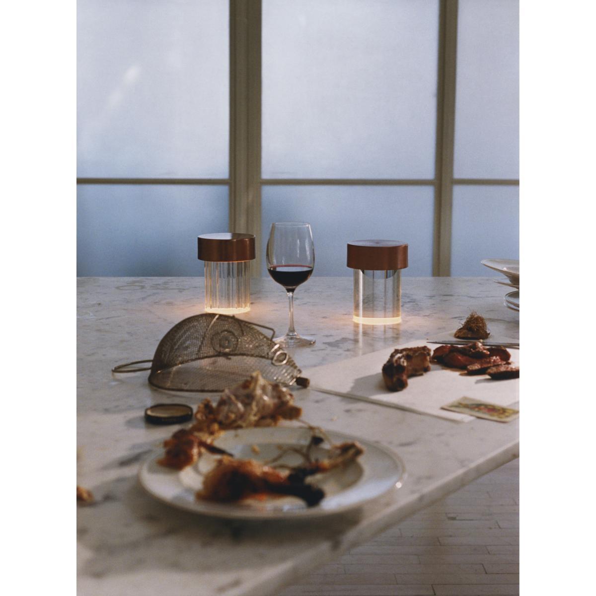Last Order Wireless lamp - / OUTDOOR - Ø 10 x H 14 cm by Flos Transparent – image 4
