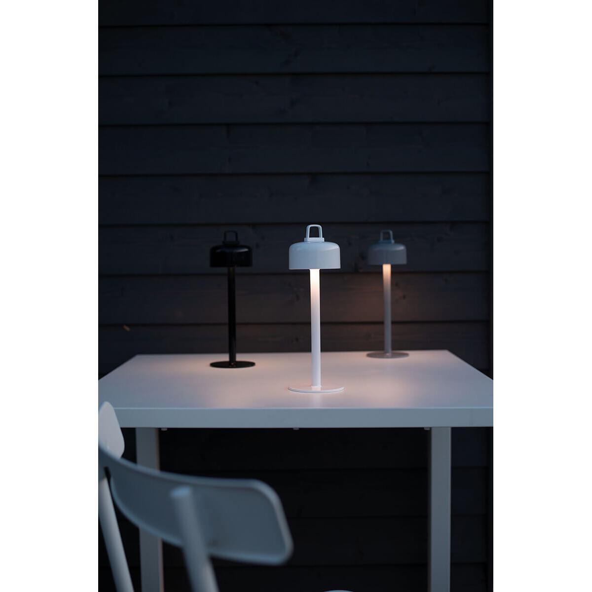 Luciole LED Wireless lamp - / Magnetic base by Emu Grey – image 2