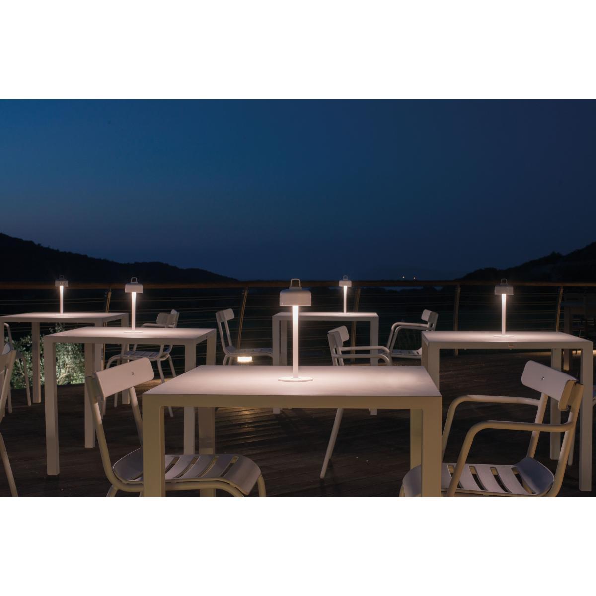 Luciole LED Wireless lamp - / Magnetic base by Emu Grey – image 5