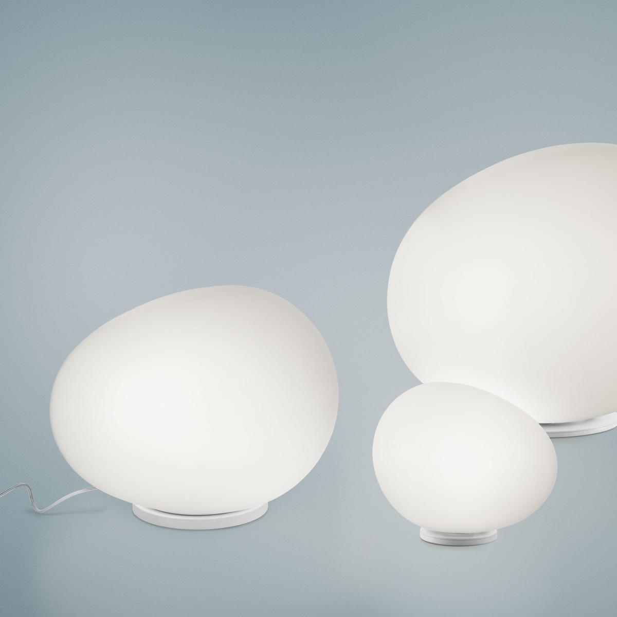 Gregg Midi LED Table lamp - / Glass version by Foscarini White – image 2
