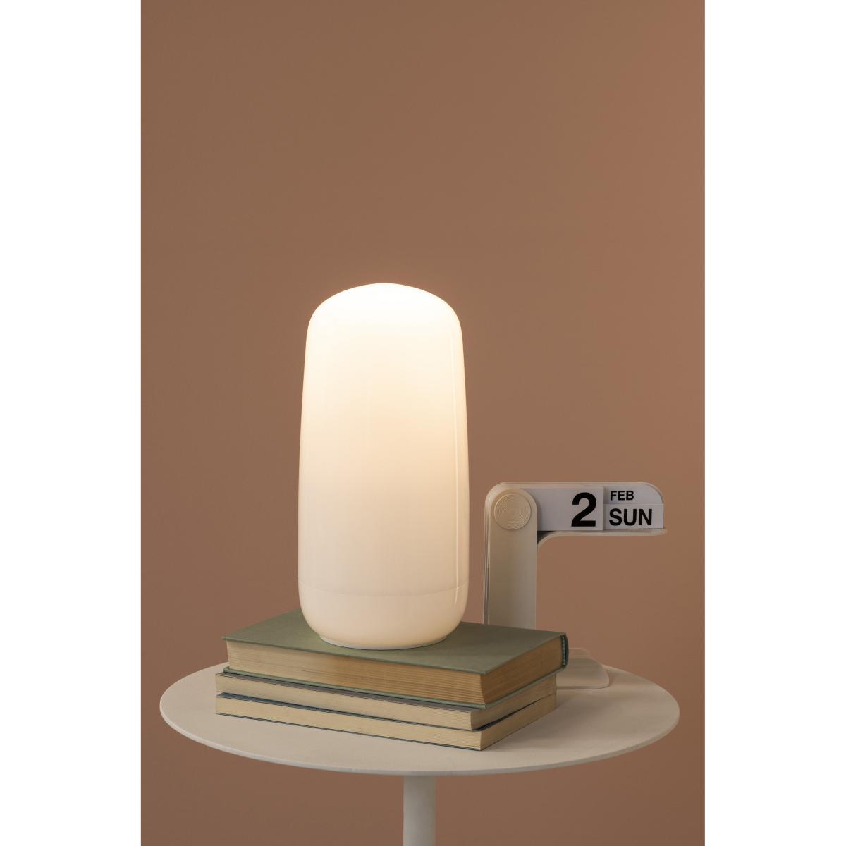 Gople Portable LED Wireless lamp - / Plastic - H 26.7cm by Artemide White – image 4