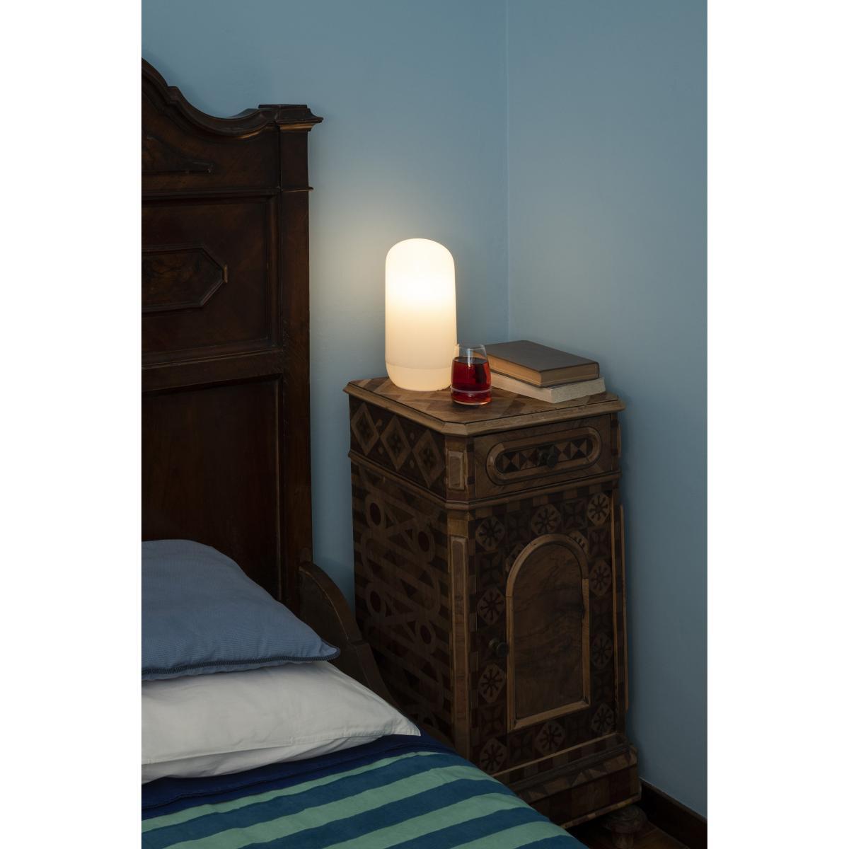 Gople Portable LED Wireless lamp - / Plastic - H 26.7cm by Artemide White – image 6