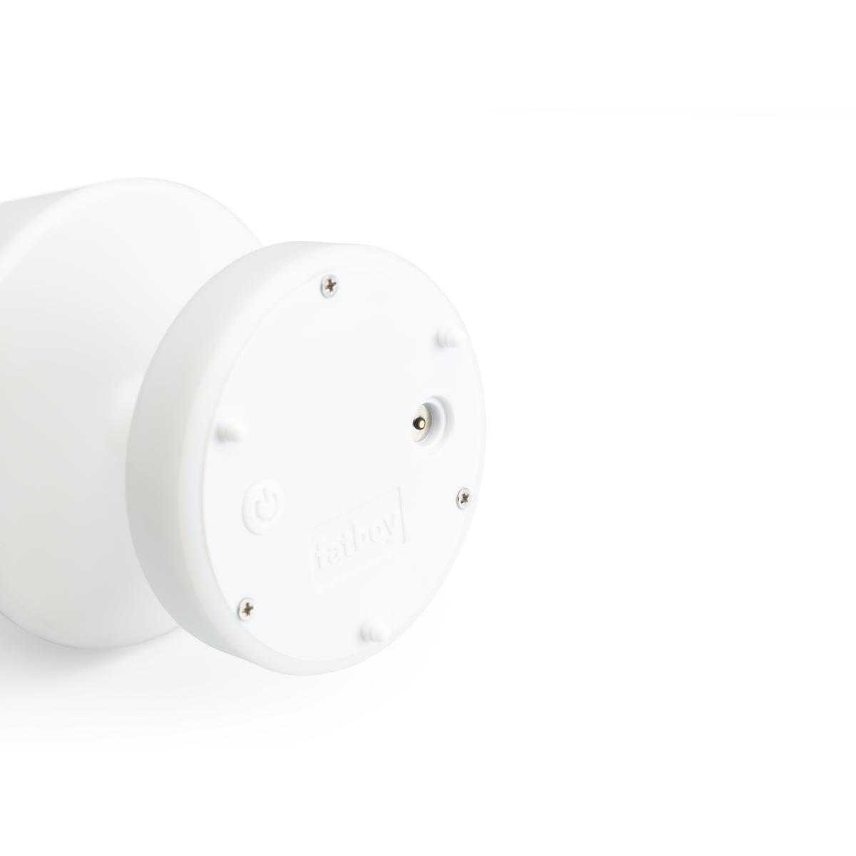 Edison the Mini Wireless lamp - / Set of 3 - Ø 9 x H 15 cm by Fatboy White – image 12