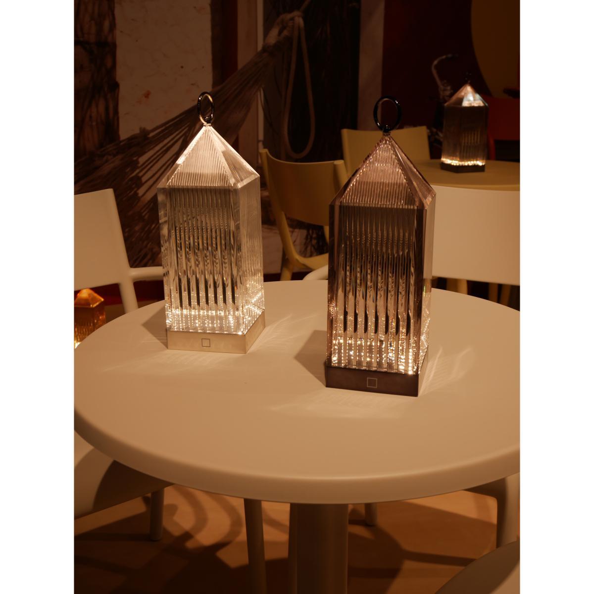 Lantern Wireless lamp - / LED by Kartell Grey – image 5