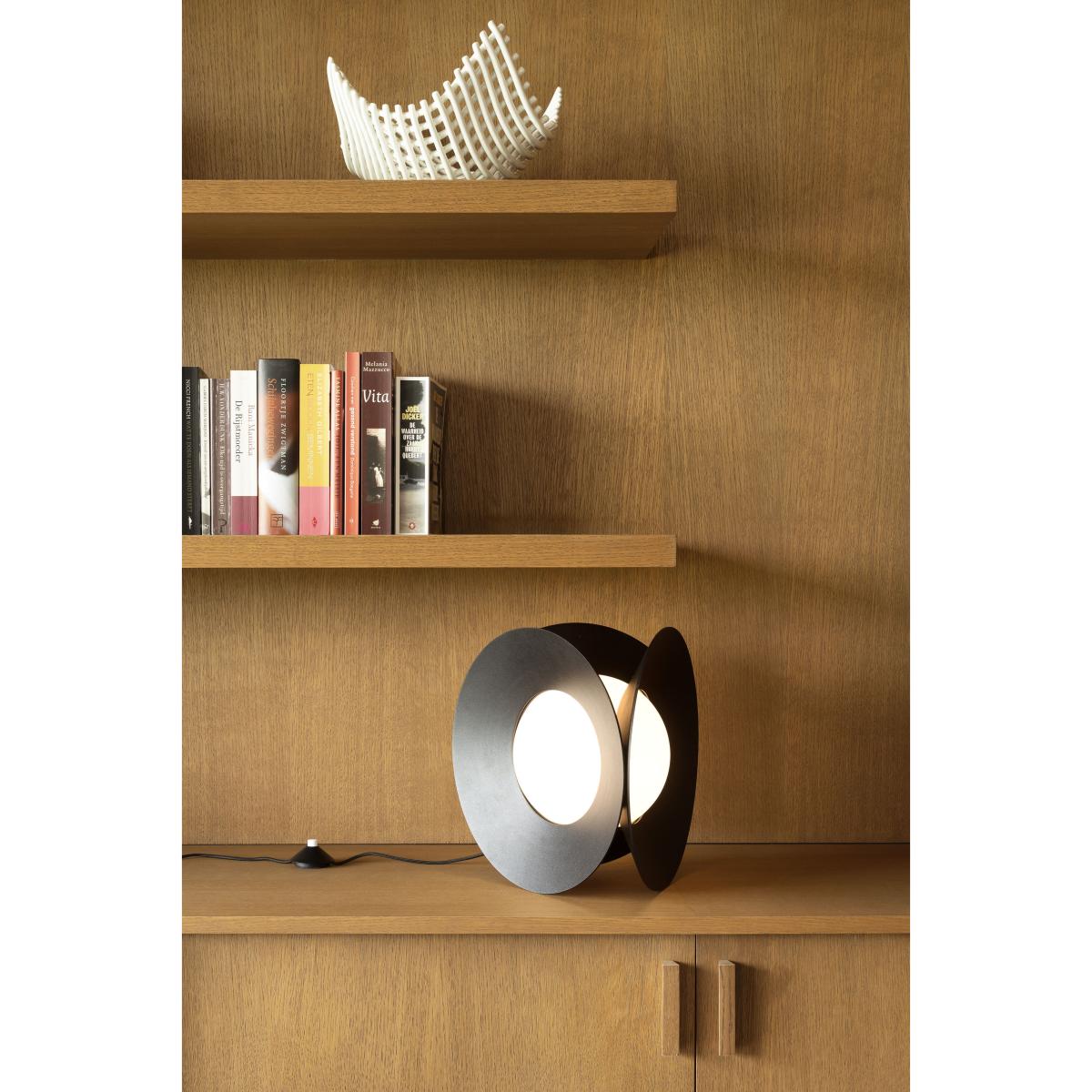 Armen LED Table lamp - / Ø 31 x H 31 cm - Metal & glass by DCW éditions Black – image 5