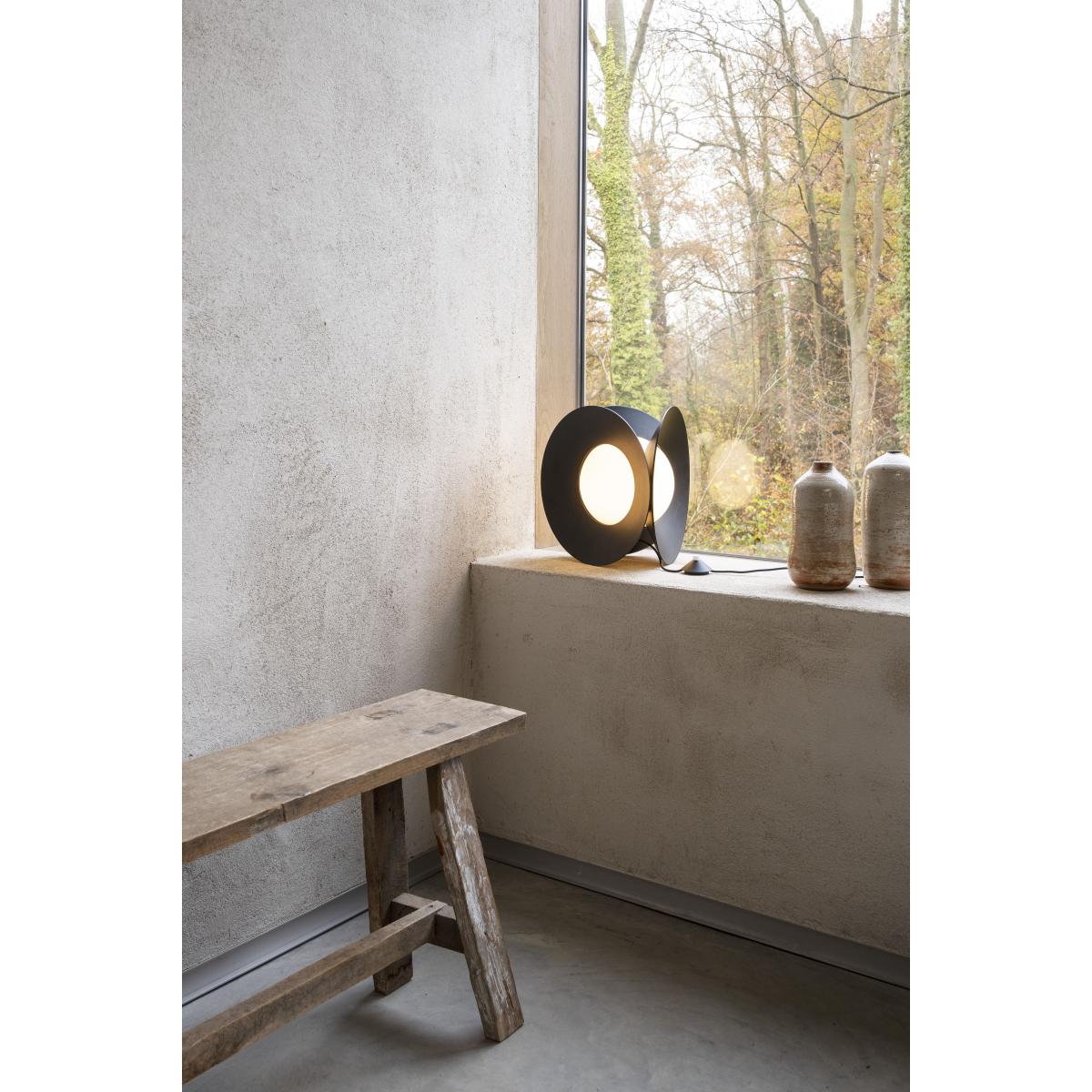 Armen LED Table lamp - / Ø 31 x H 31 cm - Metal & glass by DCW éditions Black – image 9