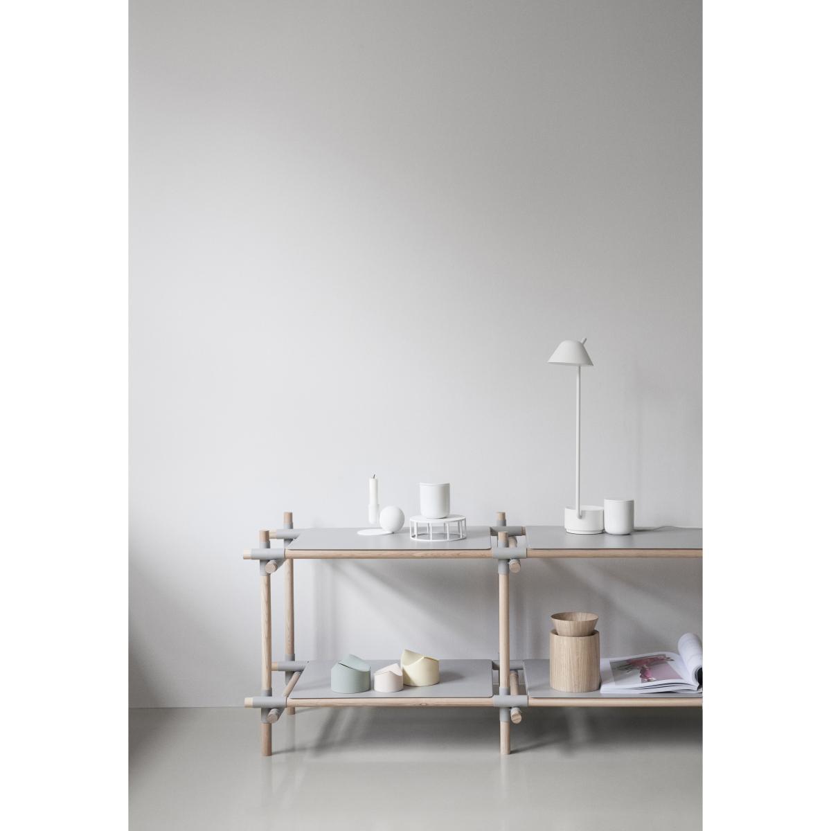 Peek Table lamp - LED - H 45 cm by Menu White – image 2