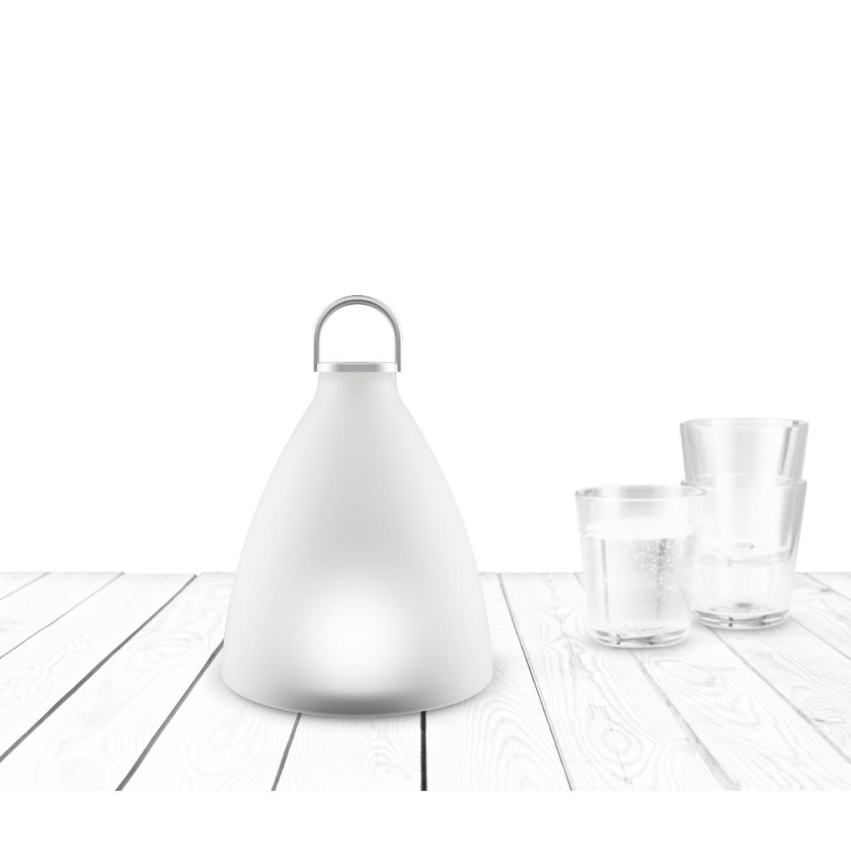 Sunlight Bell Small Solar lamp - / Wireless - H 20 cm by Eva Solo White – image 4