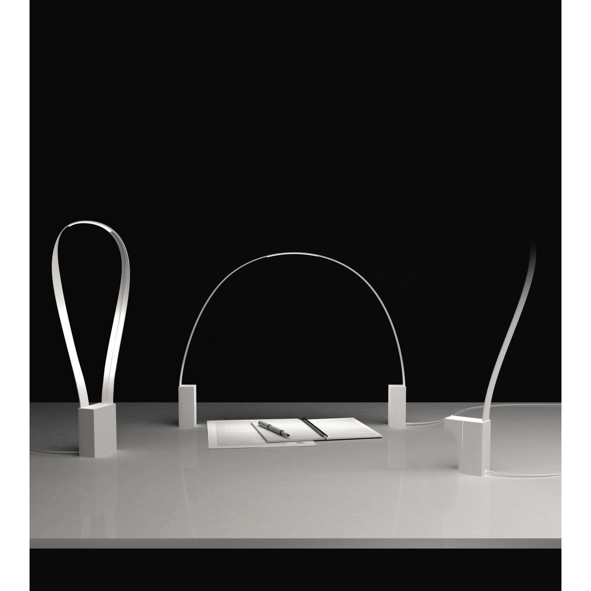 Fluida Table lamp - / Flexible Led strip by Martinelli Luce White – image 5