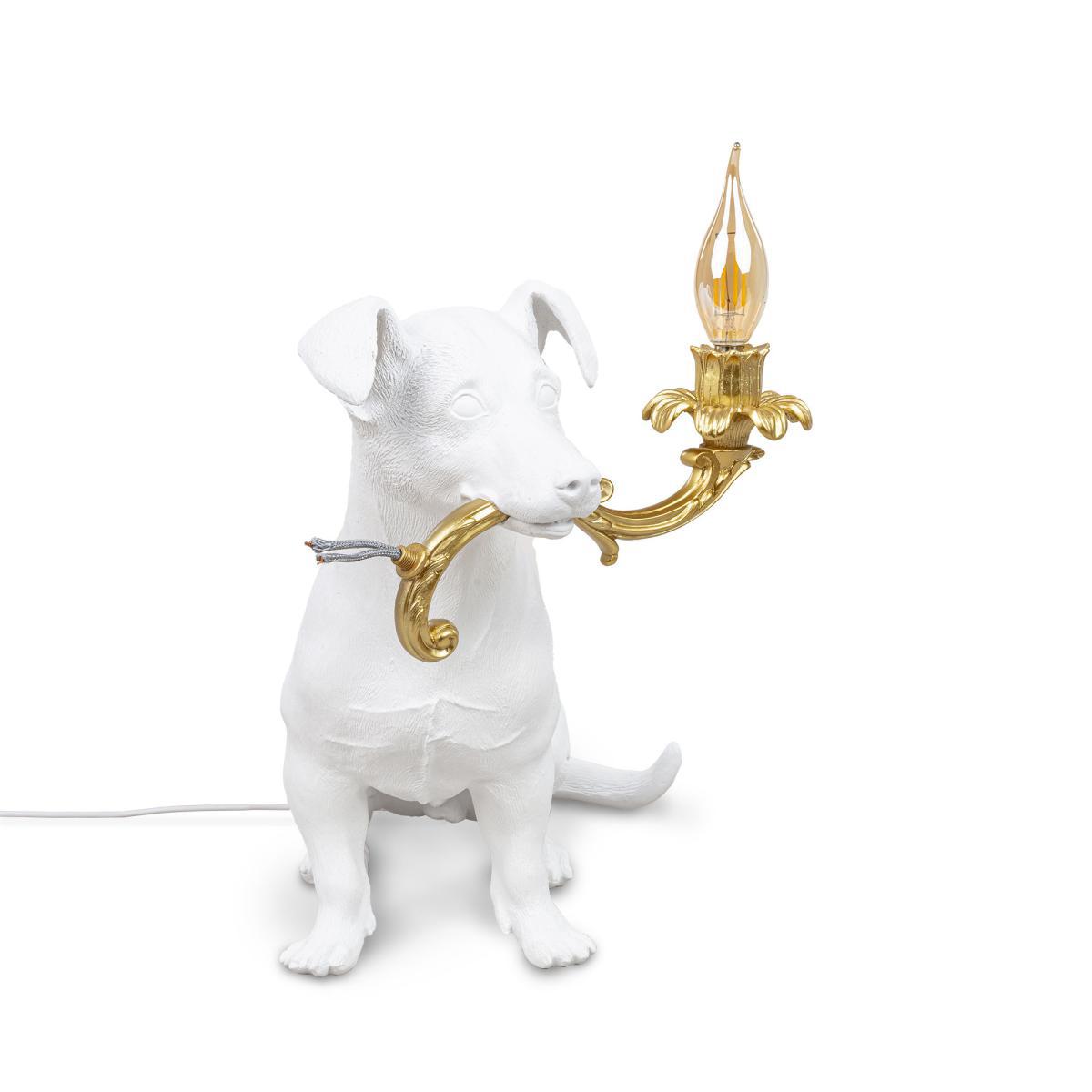 Rio Lamp Table lamp - / Resin by Seletti White/Gold – image 11