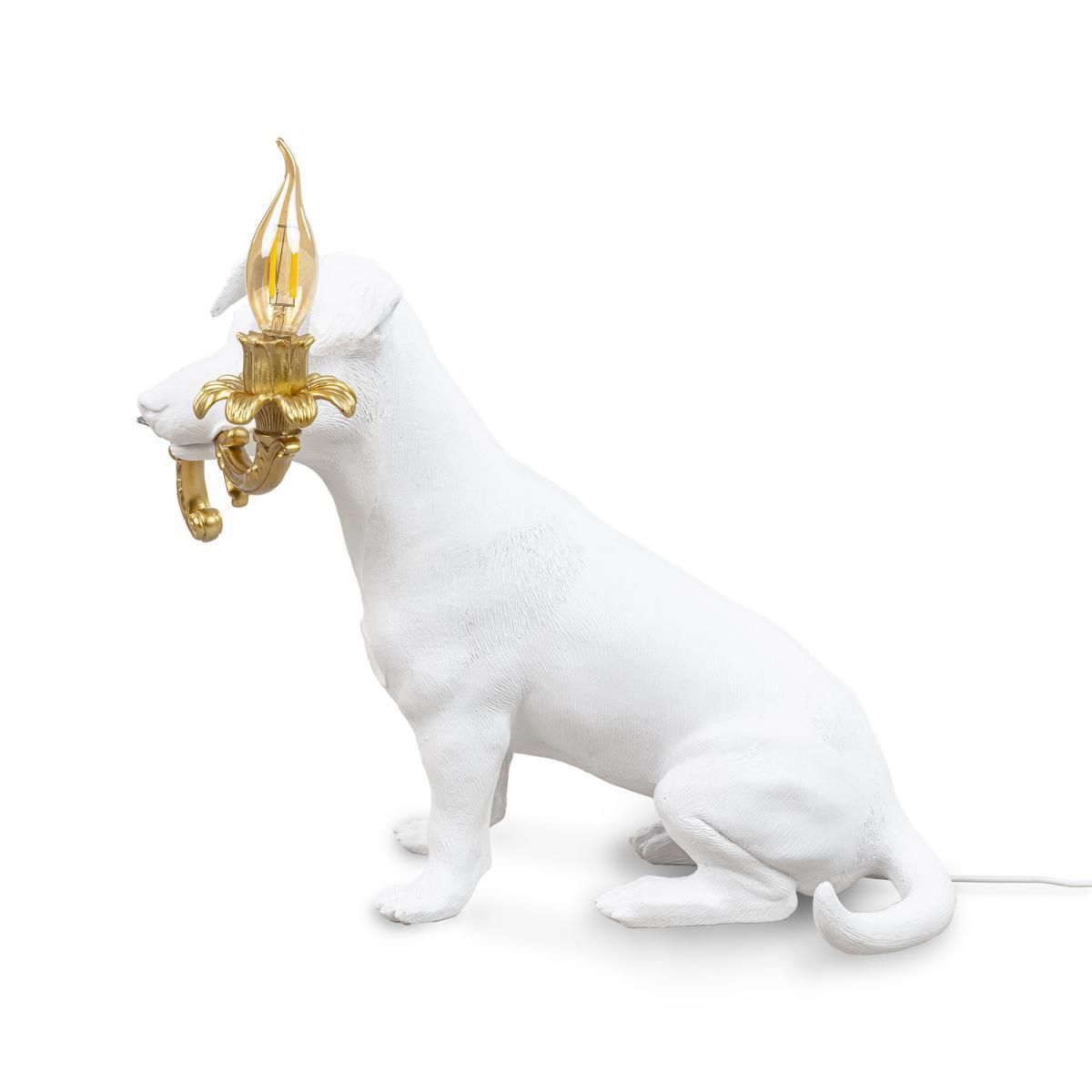 Rio Lamp Table lamp - / Resin by Seletti White/Gold – image 3