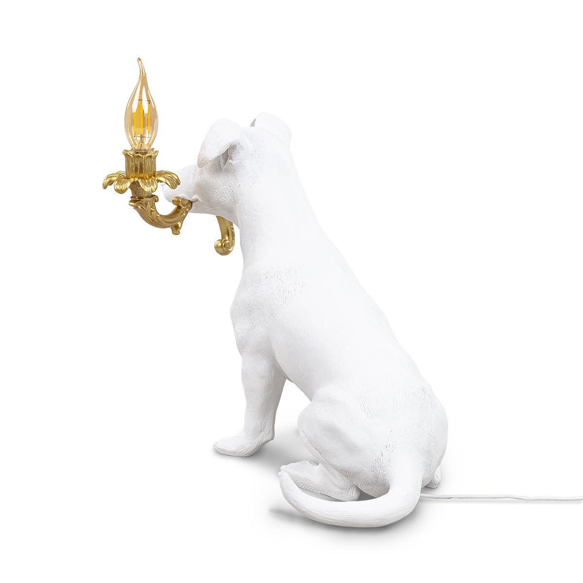 Rio Lamp Table lamp - / Resin by Seletti White/Gold – image 5