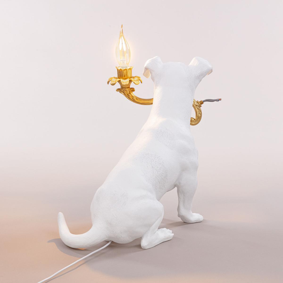 Rio Lamp Table lamp - / Resin by Seletti White/Gold – image 8