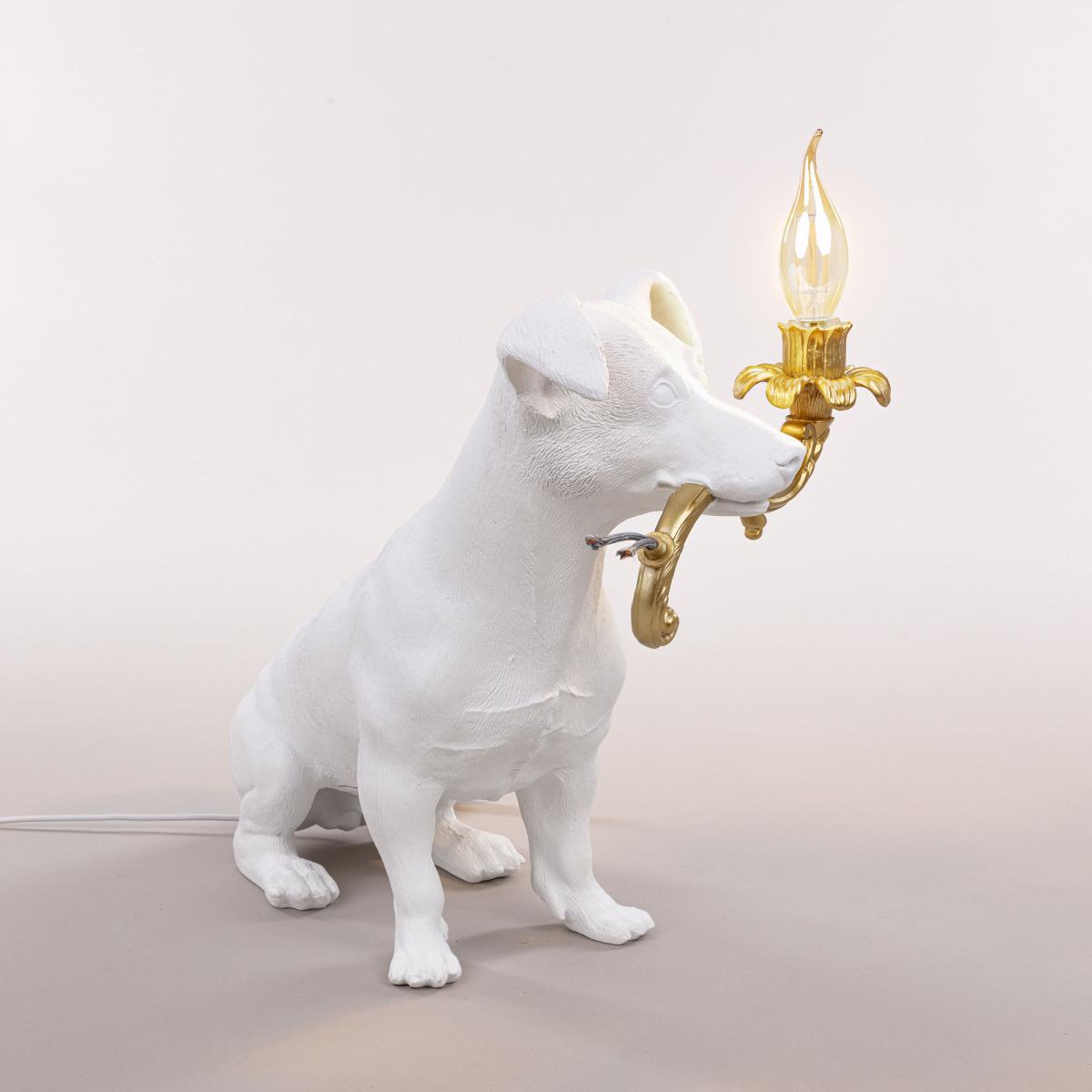Rio Lamp Table lamp - / Resin by Seletti White/Gold – image 10