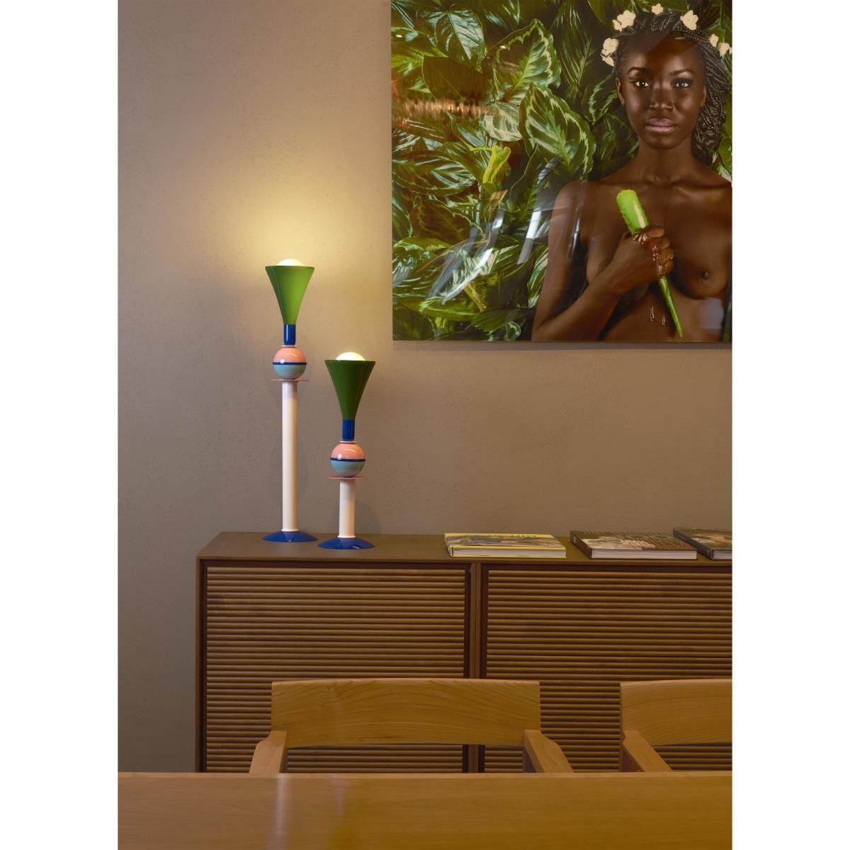 Carmen Table lamp - / Metal / H 50 cm by Slide Multicoloured – image 2