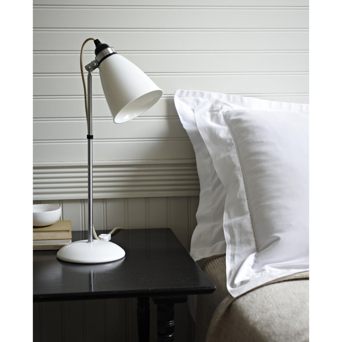 Hector Dome Table lamp - H 46 cm - Bone China - Adjustable by Original BTC White – image 2