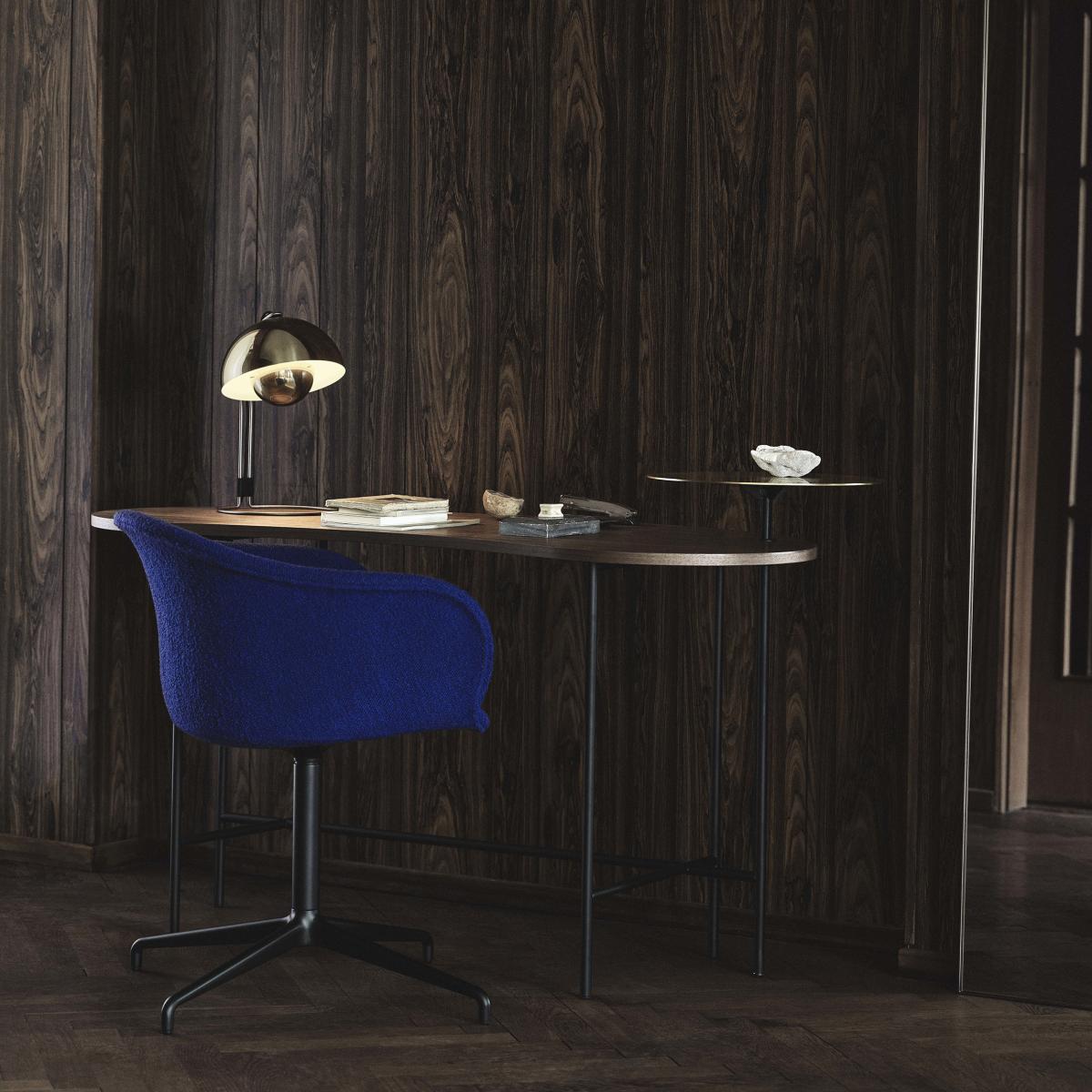 FlowerPot VP4 Table lamp silver metal / H 36 cm - By Verner Panton, 1968 - &tradition – image 2