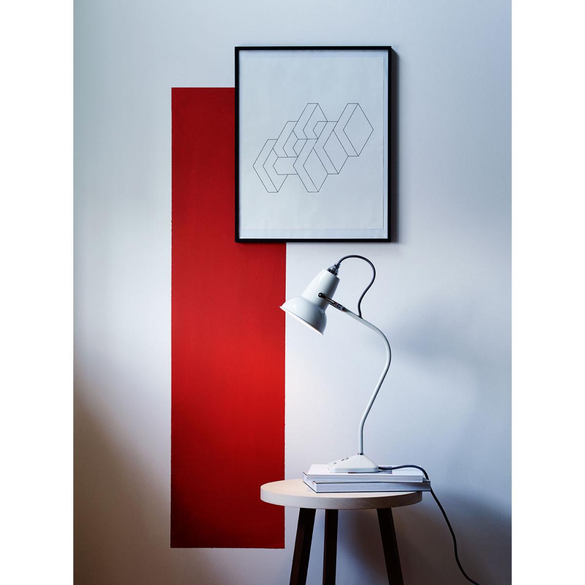 Original 1227 Mini Table lamp - Fixed arm - H 52 cm by Anglepoise White – image 5