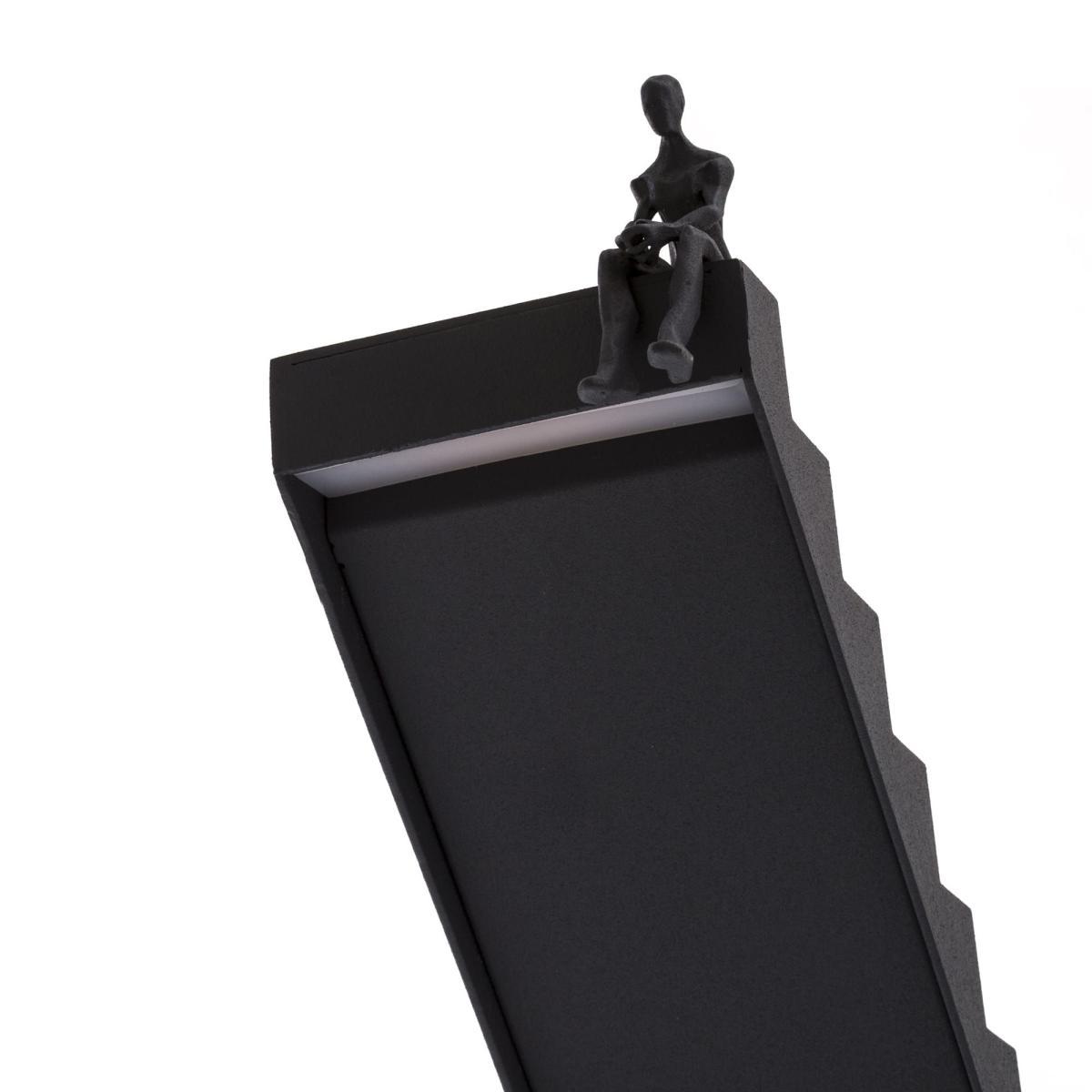 Verso LED Table lamp - / Metal - Magnetic figurine by Seletti Grey – image 5