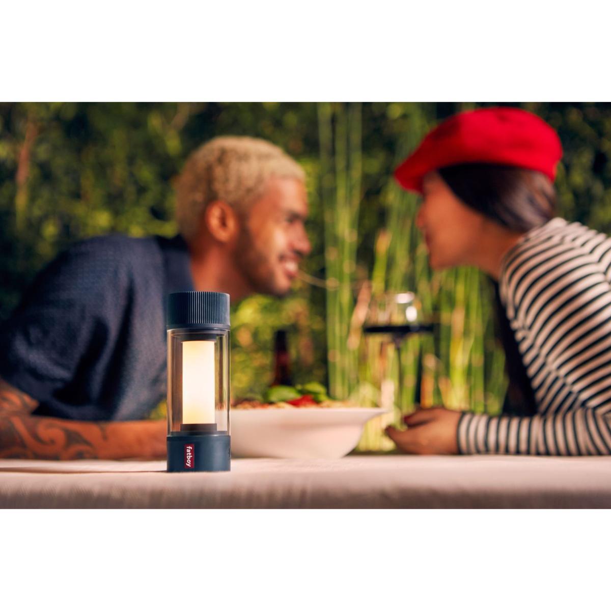 Tjoepke LED Wireless lamp - / Recharges via USB - Ø 6 x H 17 cm by Fatboy Blue – image 3