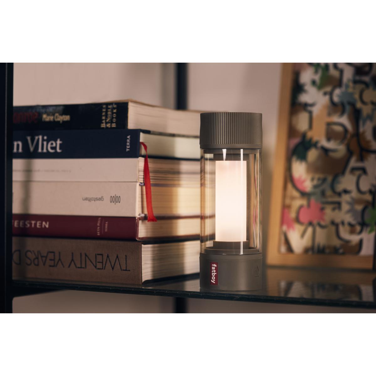 Tjoepke LED Wireless lamp - / Recharges via USB - Ø 6 x H 17 cm by Fatboy Blue – image 4