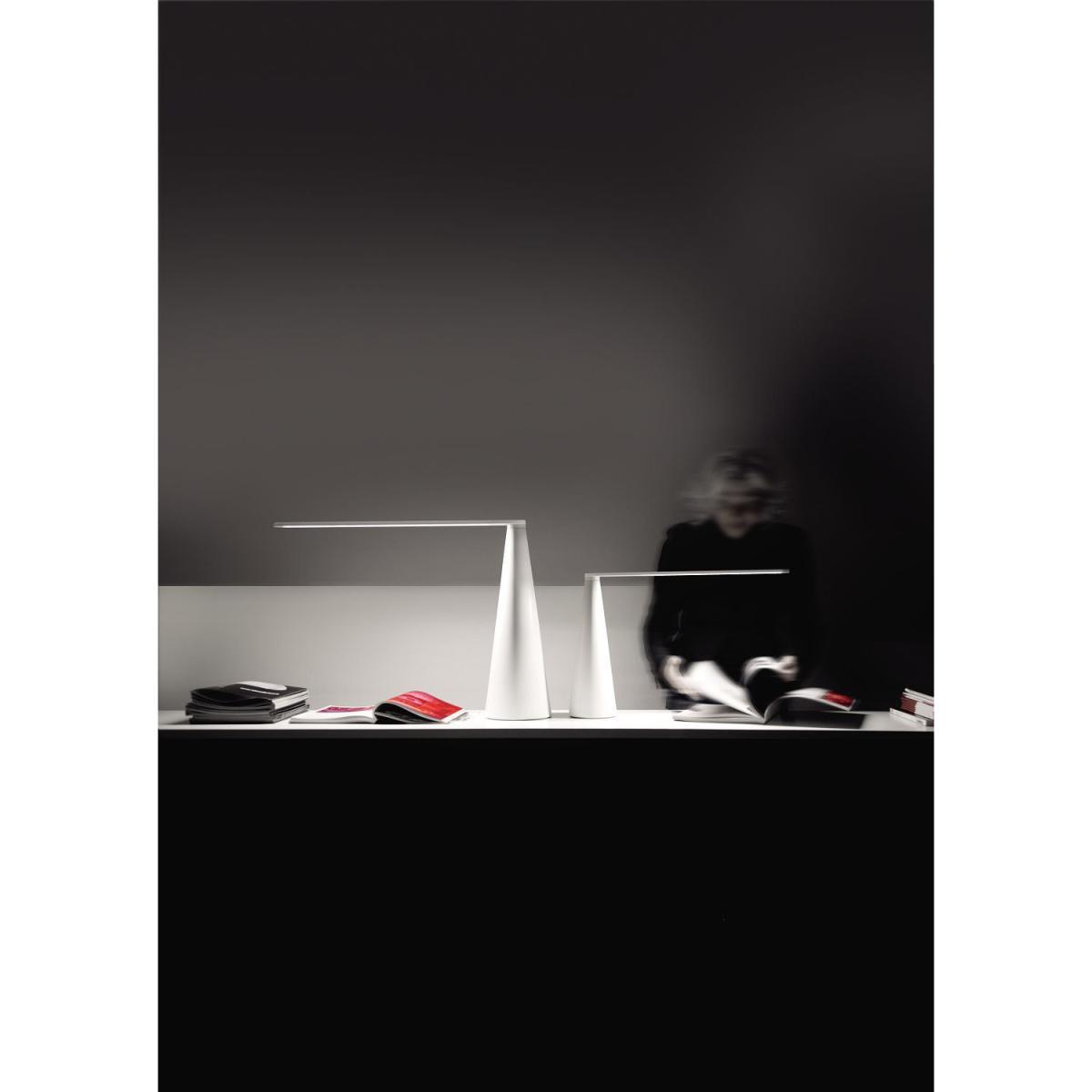 Elica Table lamp - Small version H 38 cm by Martinelli Luce White – image 5