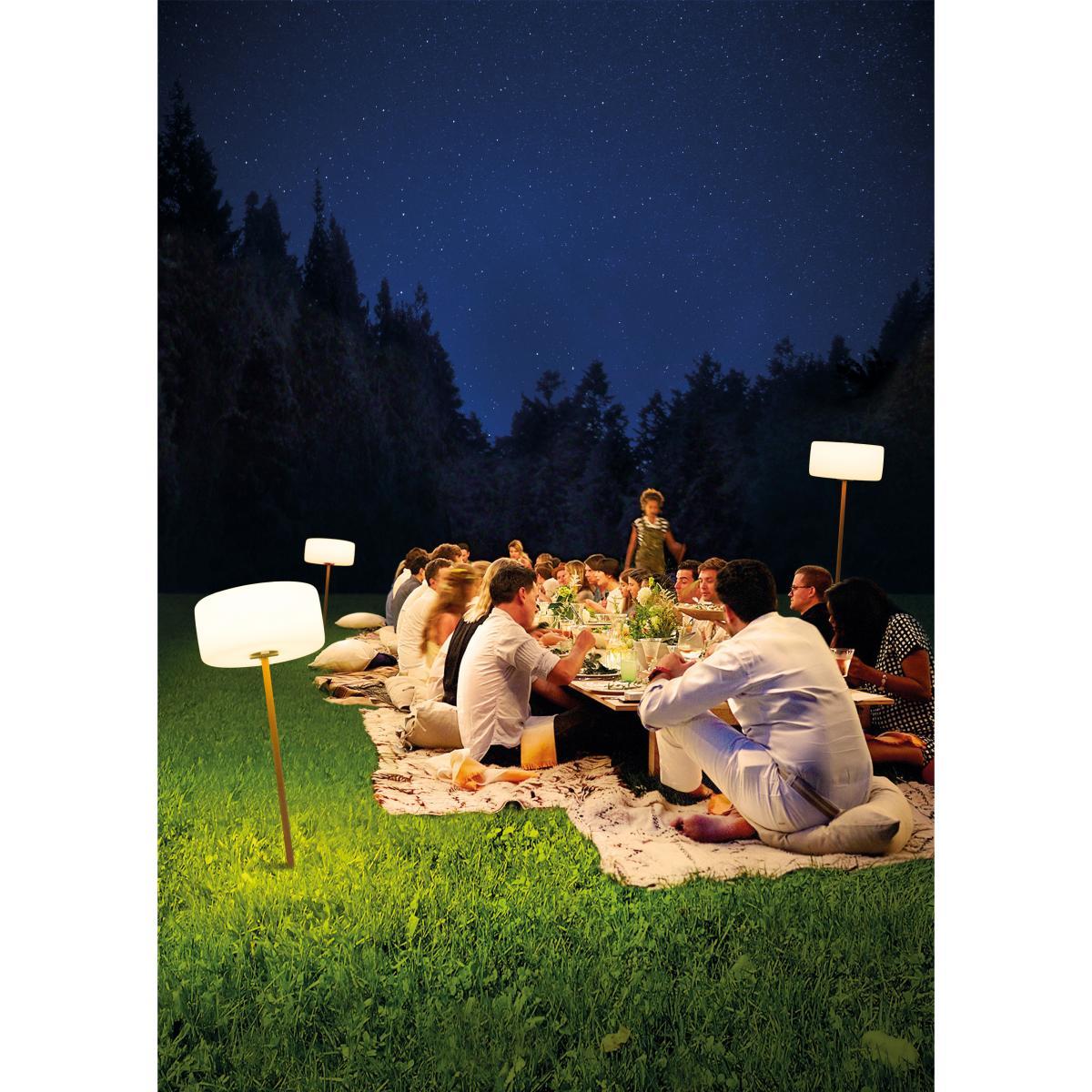 Thierry Le swinger LED Wireless lamp - Floor lamp - USB charging by Fatboy Grey – image 4
