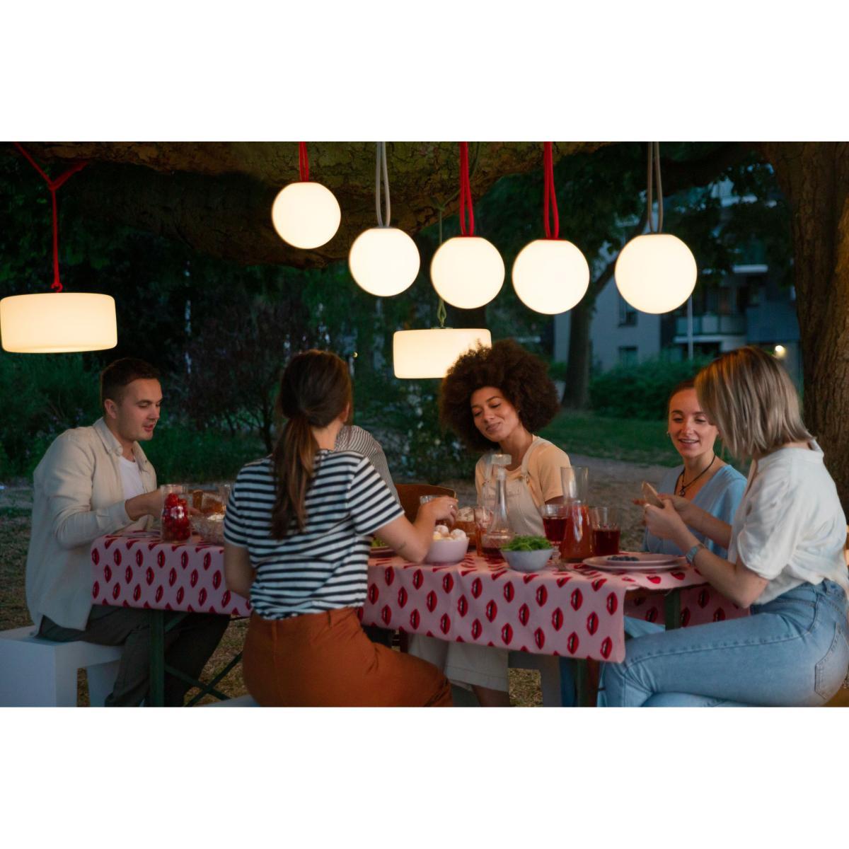 Thierry Le swinger LED Wireless lamp - Floor lamp - USB charging by Fatboy Grey – image 7