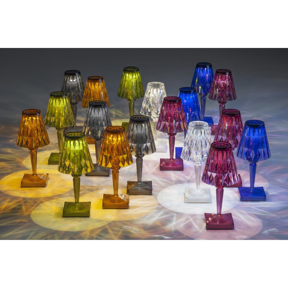 Battery LED Wireless lamp - Wireless - USB by Kartell Green – image 2