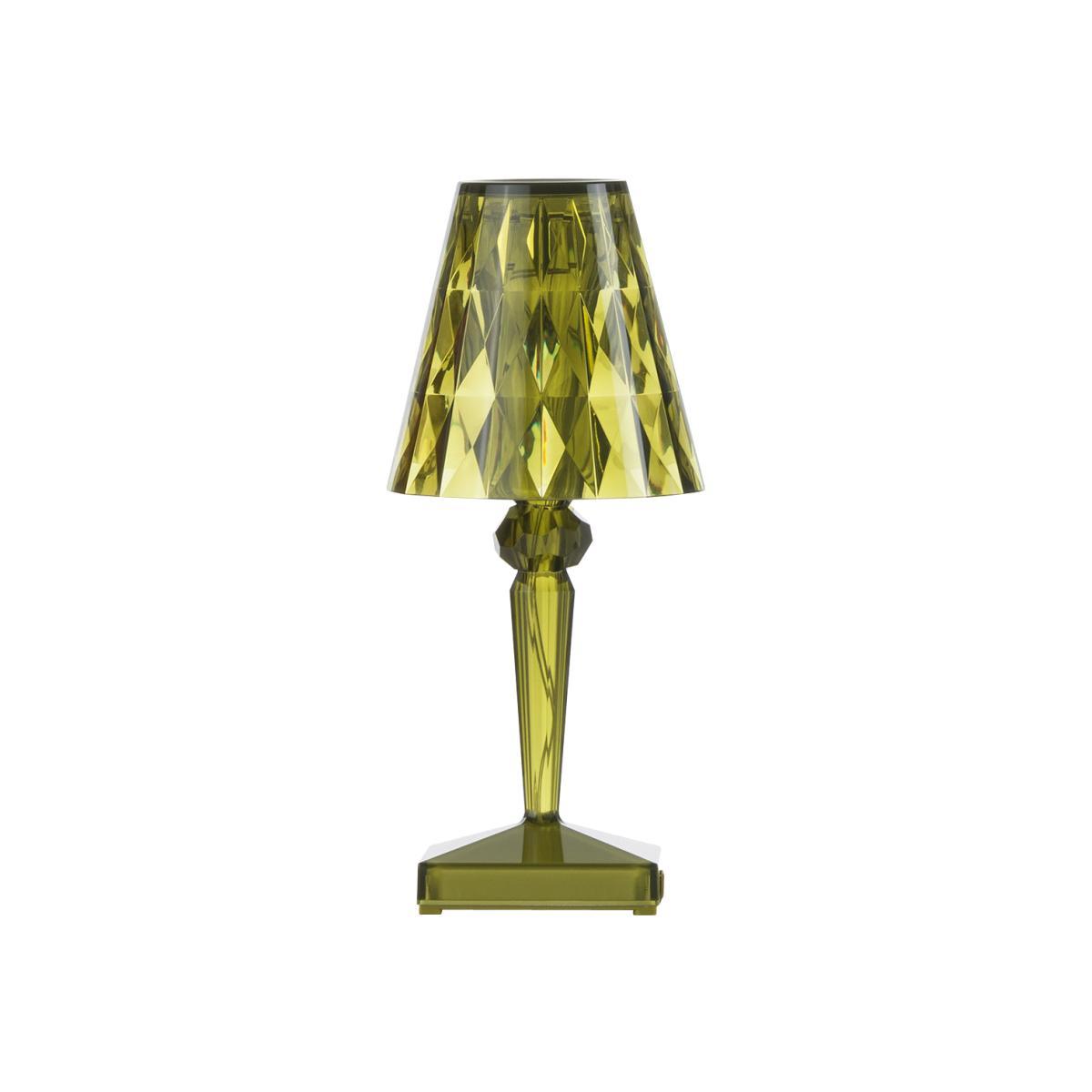 Battery LED Wireless lamp - Wireless - USB by Kartell Green – image 1