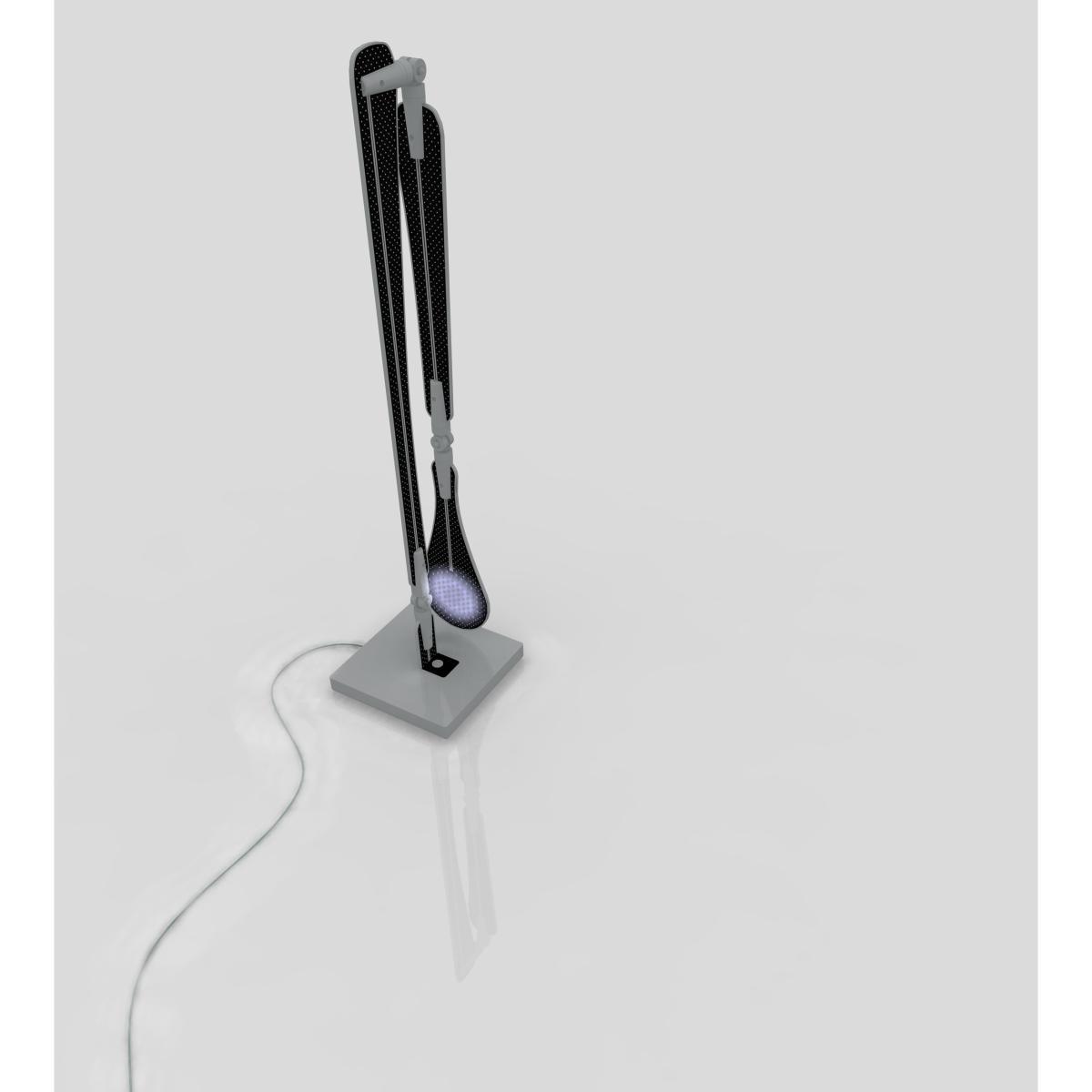 Ina Table lamp - LED by Danese Light Black – image 7
