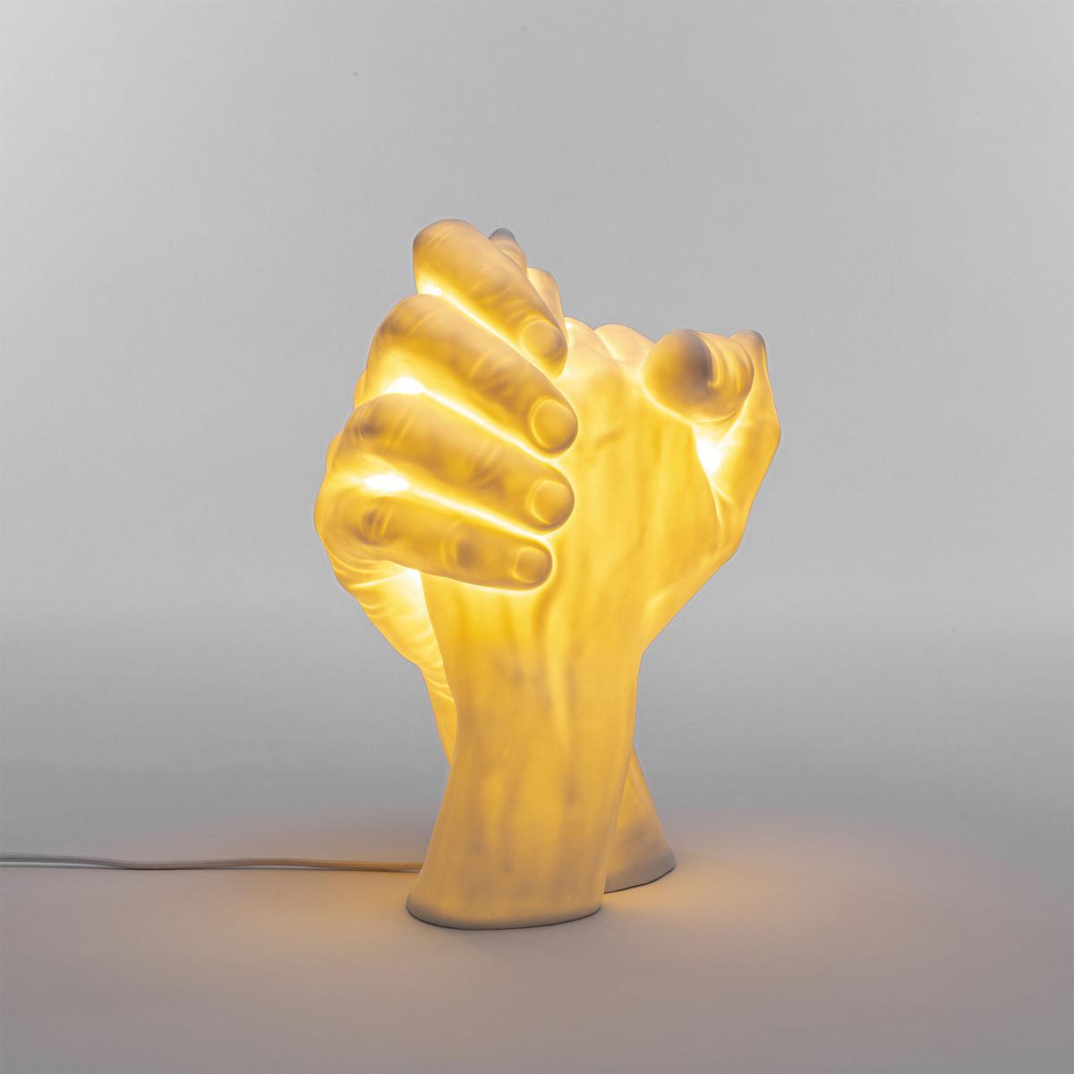 With Me Table lamp - / Porcelain - H 32 cm by Seletti White – image 2